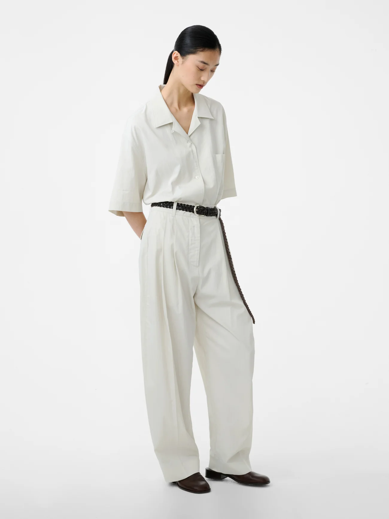 Acuna Pant in Bone