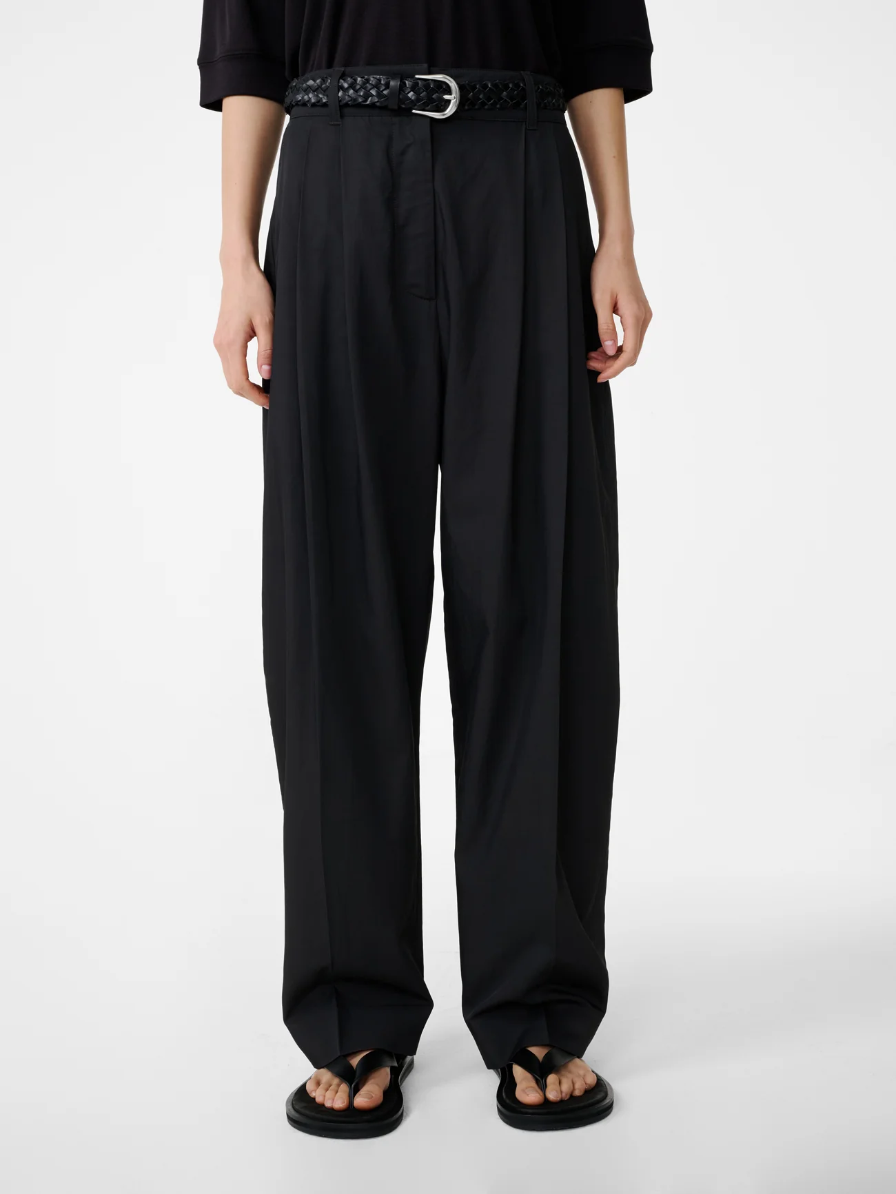 Acuna Viscose Pant in Coal - Image 6