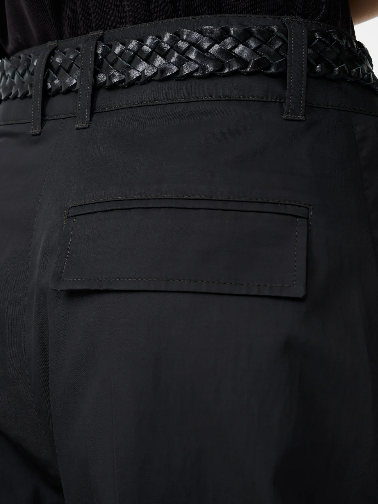 Acuna Viscose Pant in Coal - Image 8