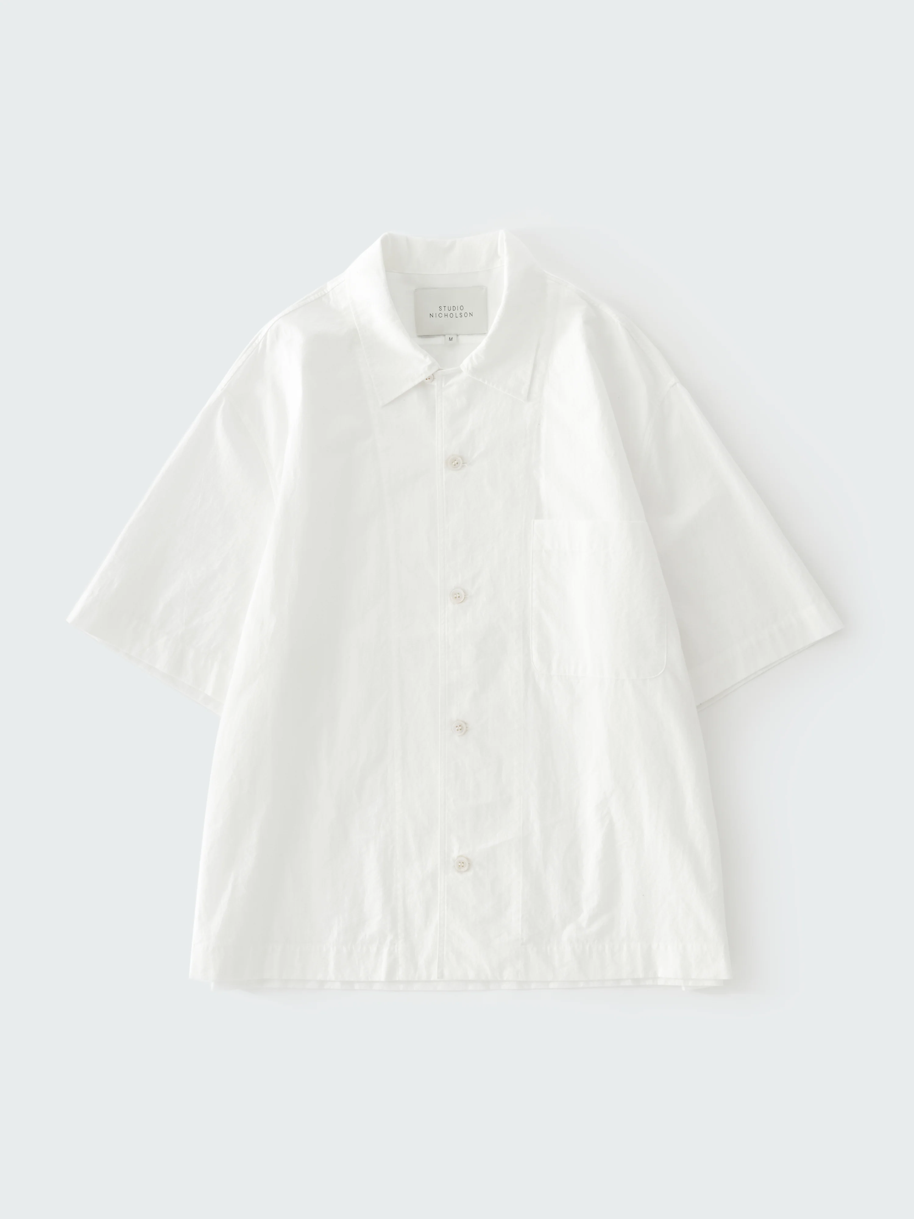 Agios Short Sleeve Shirt in Optic White - Image 5