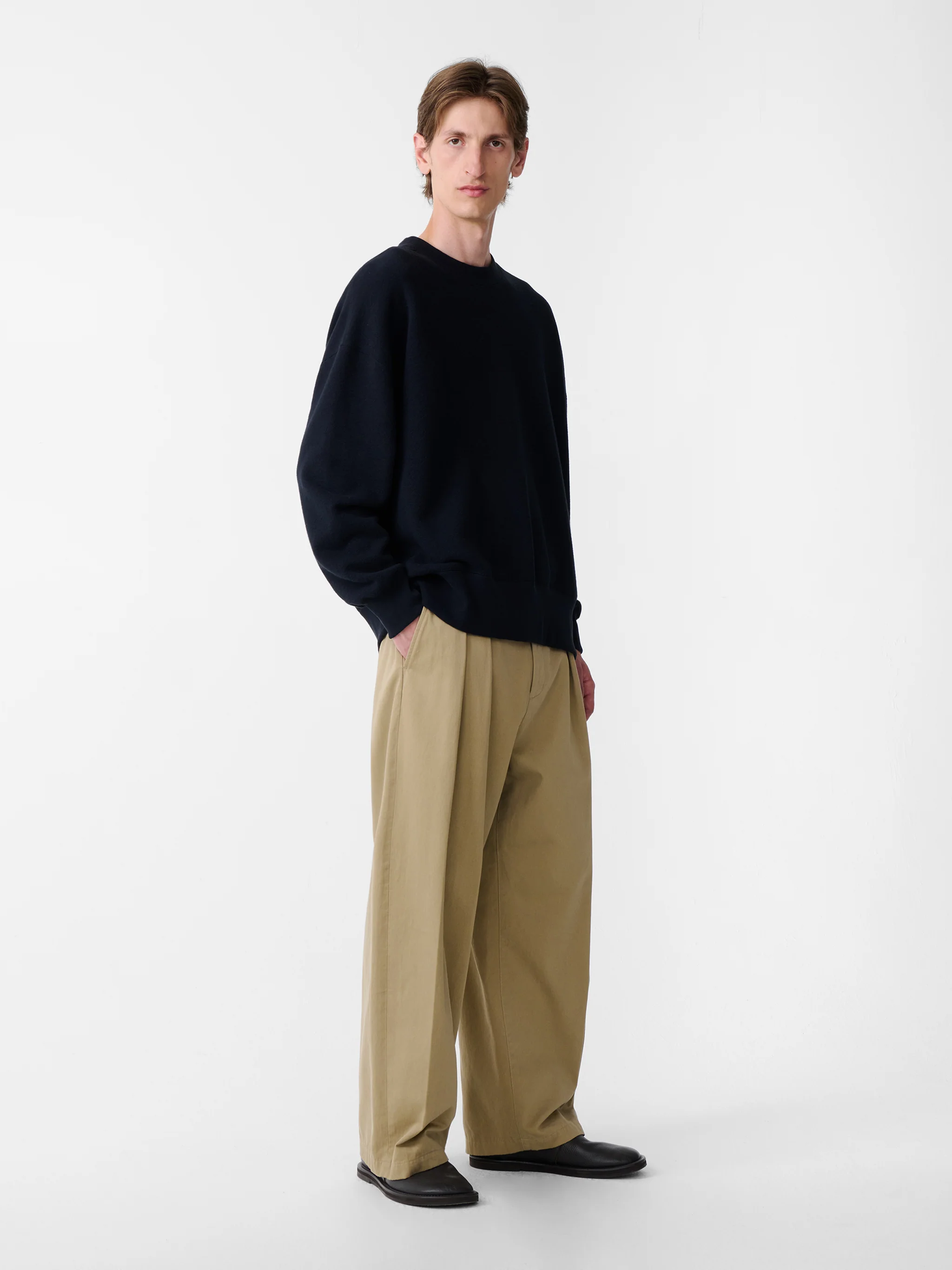SN X BEAMS Plus Alvy Pant in Tan - Image 4