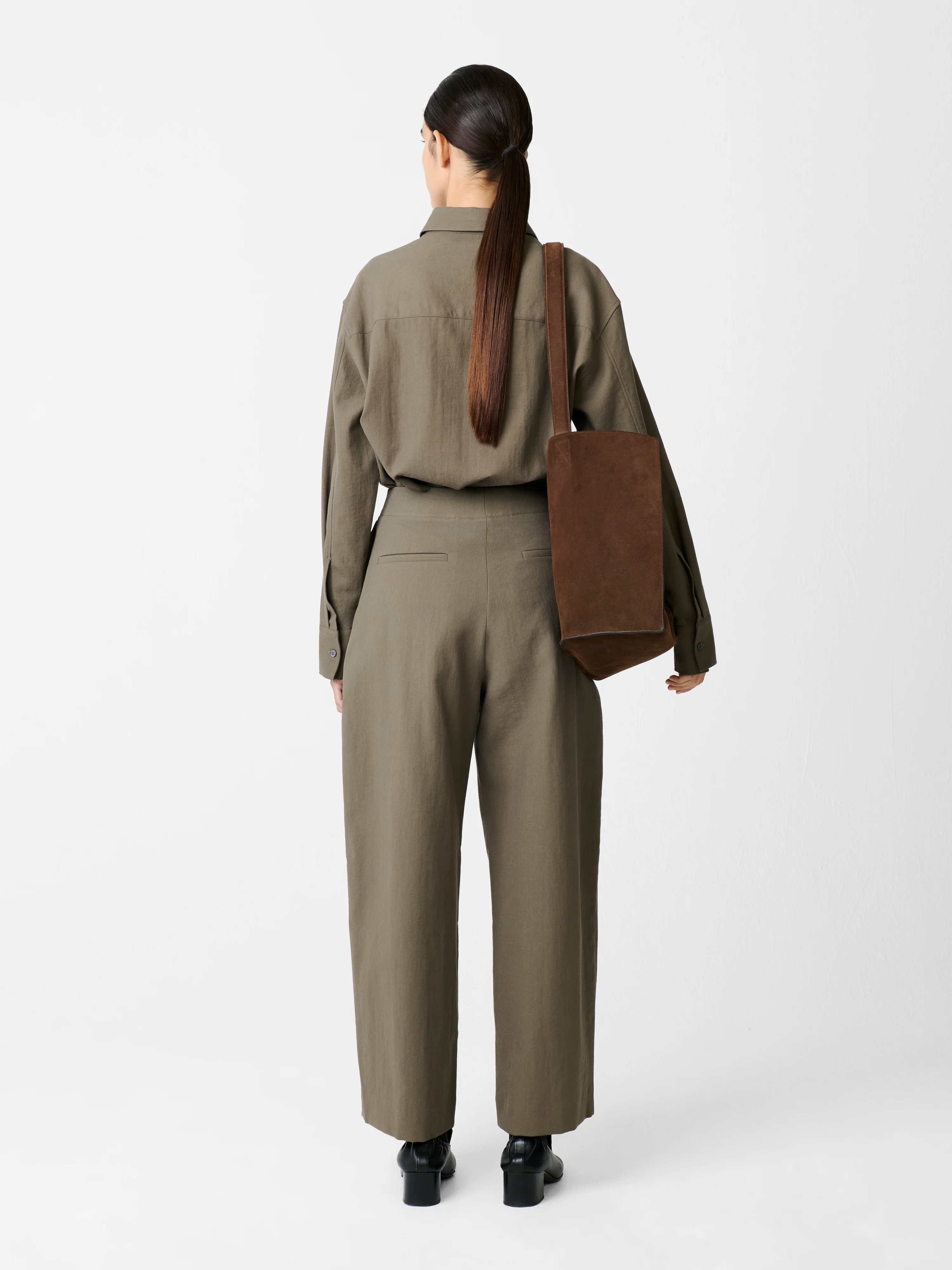 Ansell Pant in Fossil - Image 5