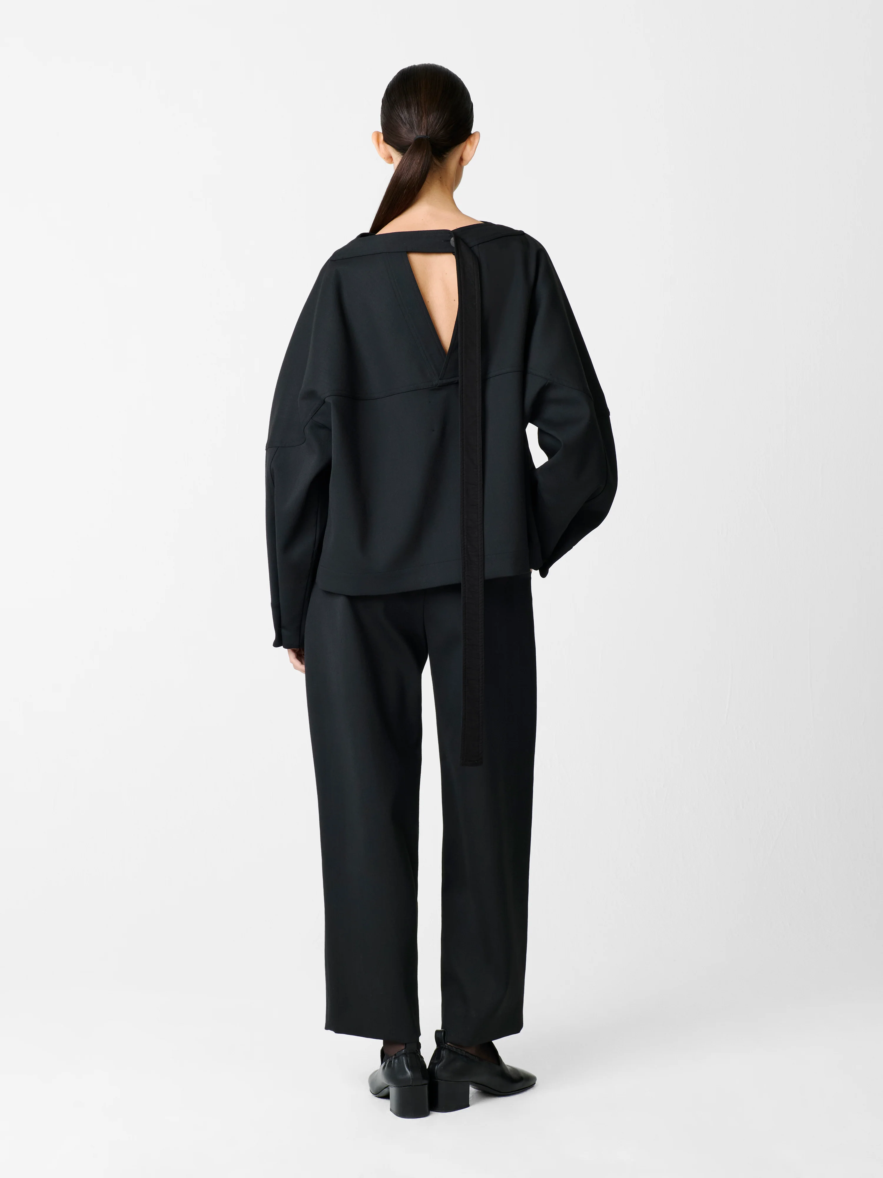 Ansell Viscose Pant in Black - Image 3