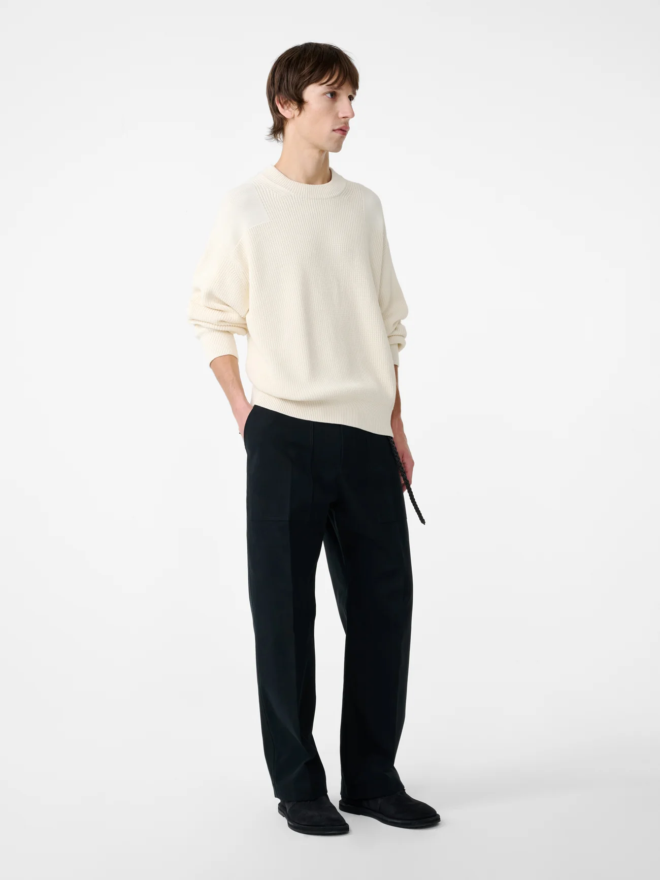 Balos Straight Leg Pant in Darkest Navy - Image 3