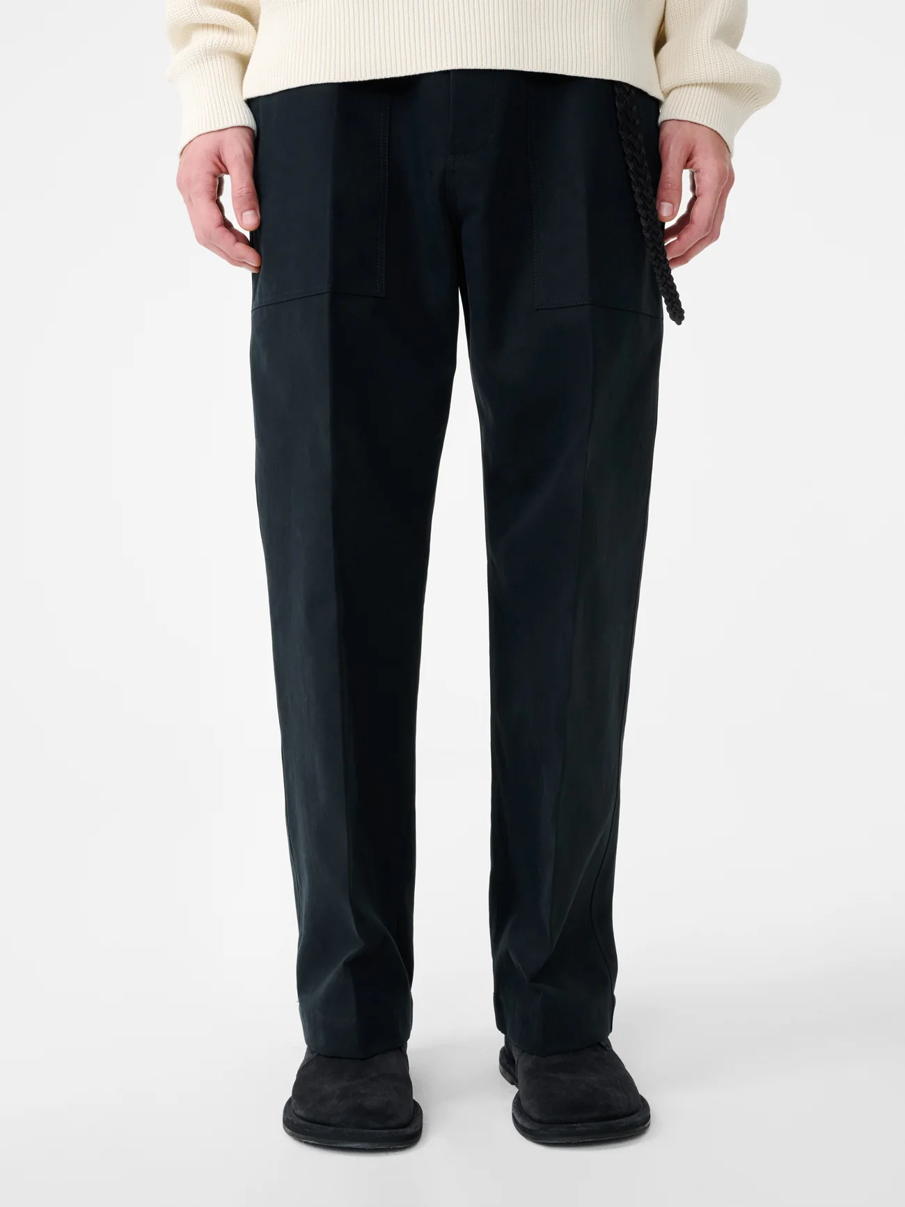 Balos Straight Leg Pant in Darkest Navy - Image 5