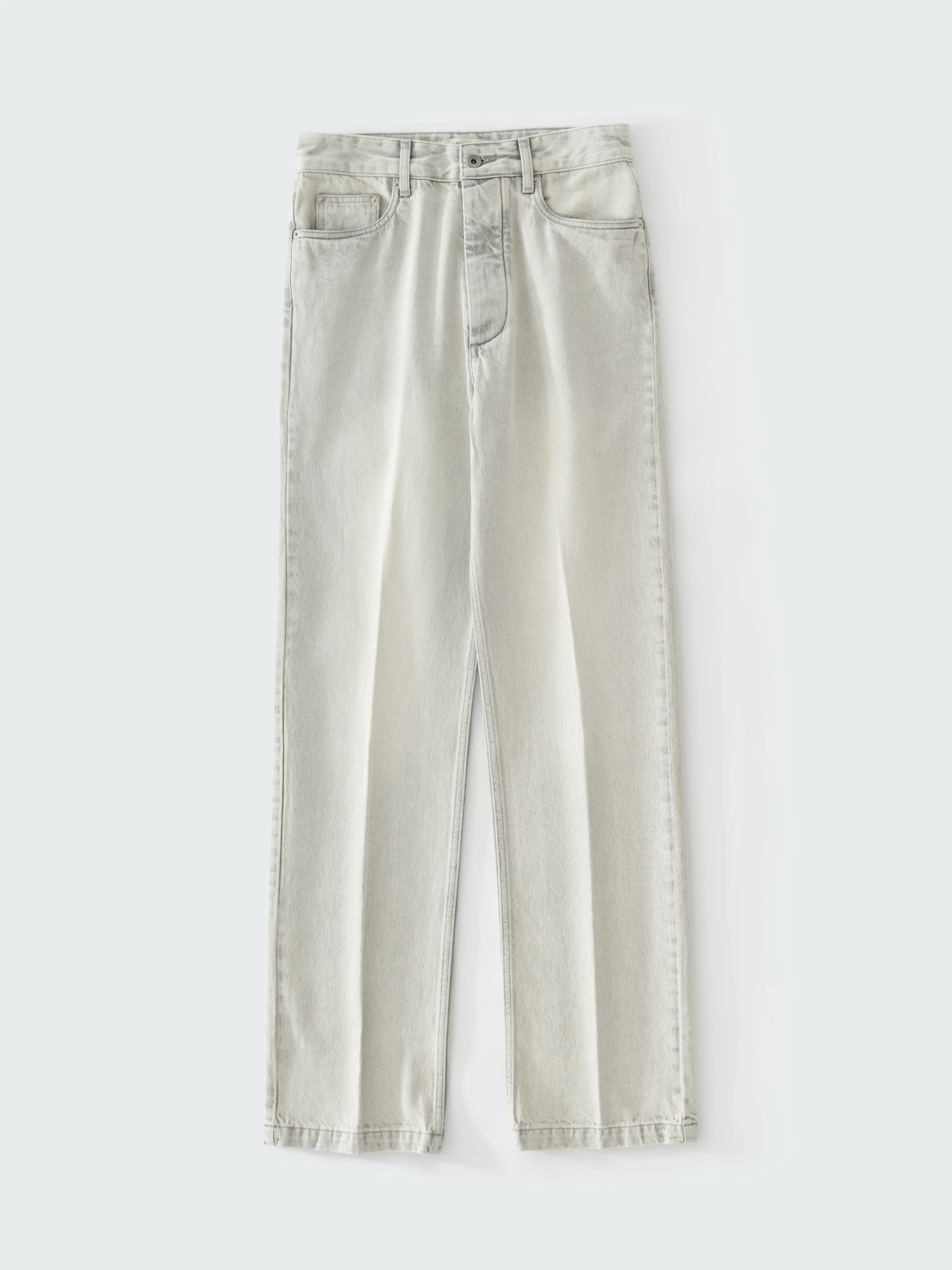 Barra Straight Leg Denim Pant in Pumice - Image 8