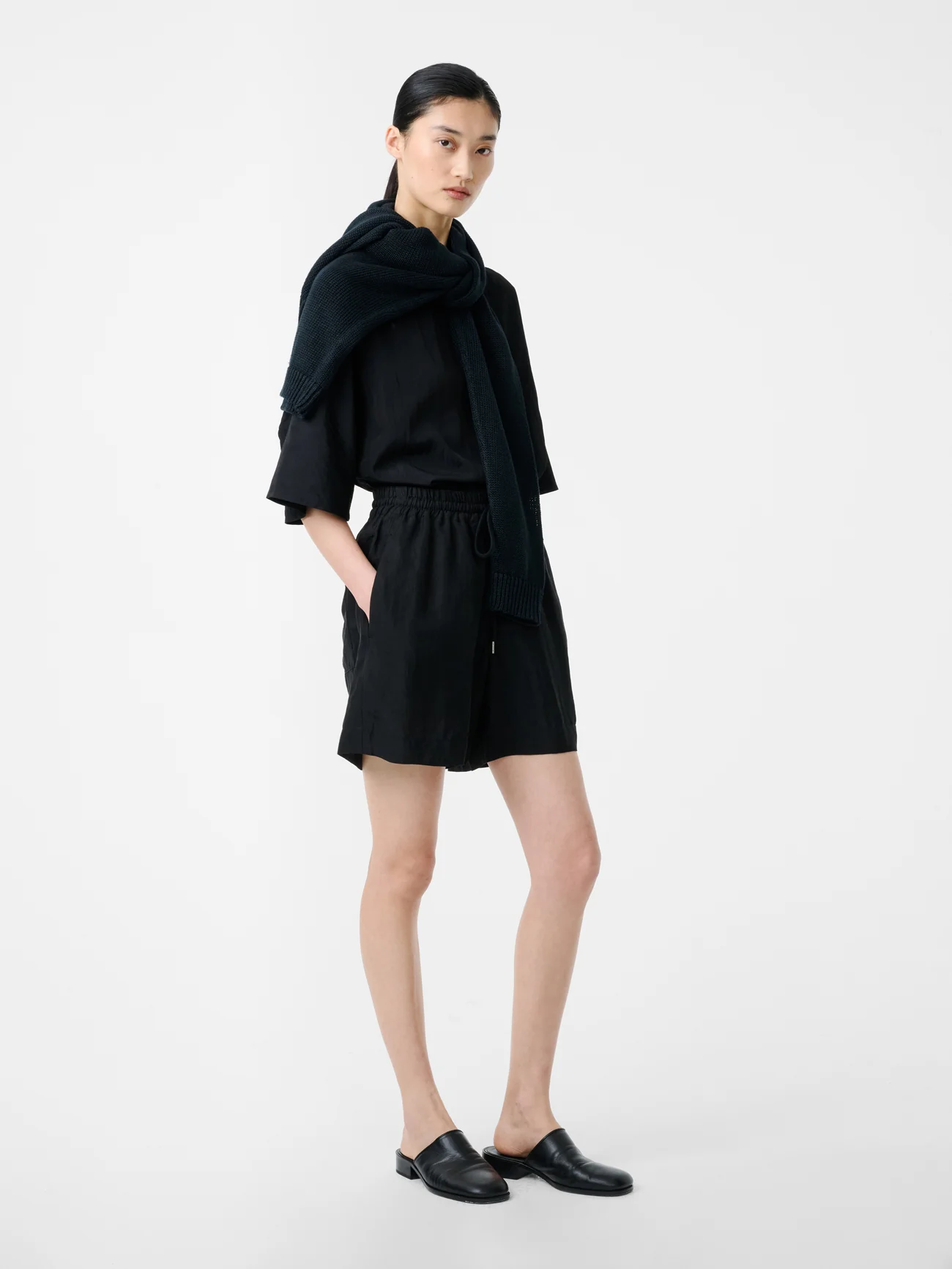 Bascom Top in Black - Image 3