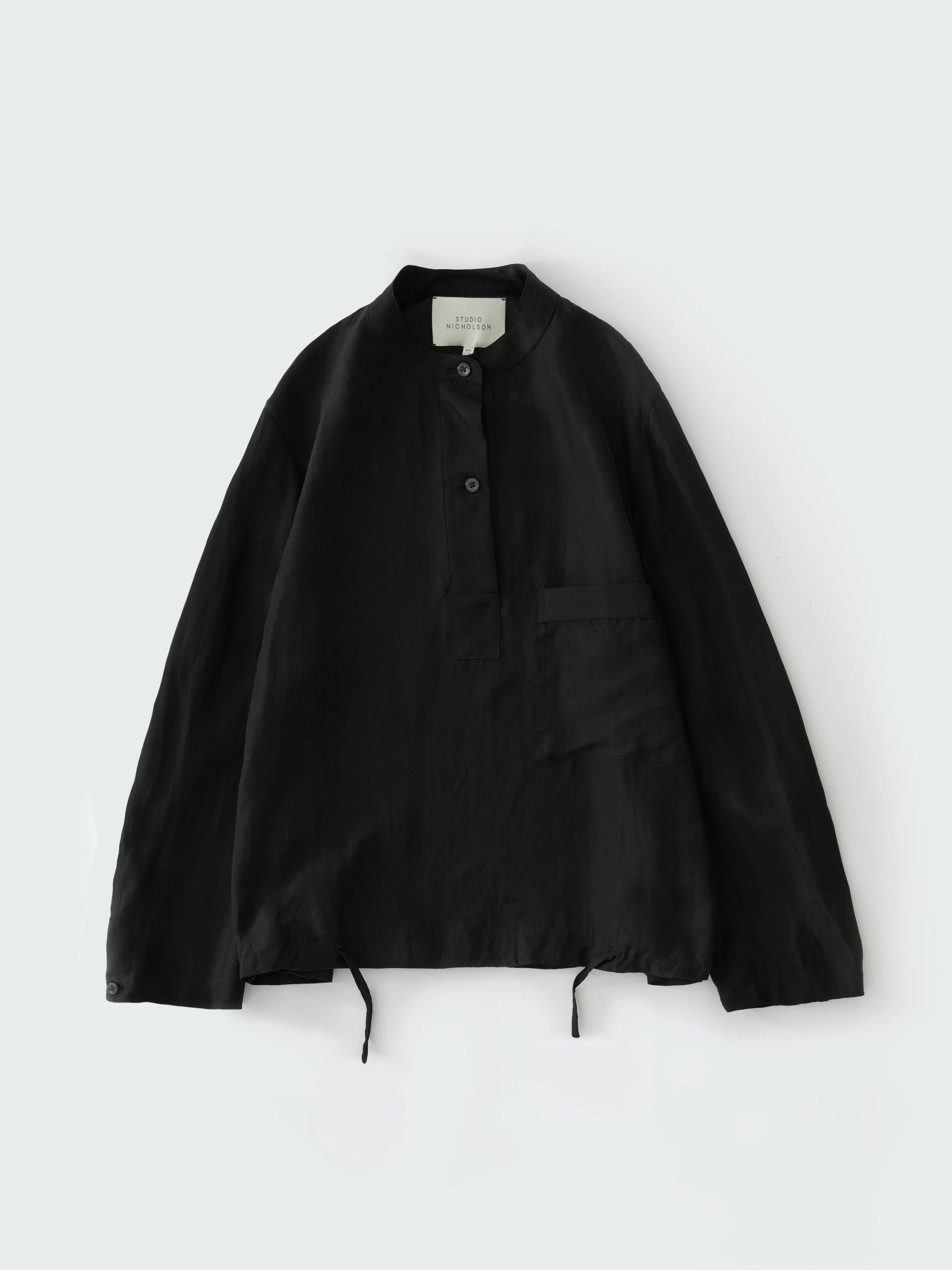 Baye Twill Polo Shirt in Black - Image 7