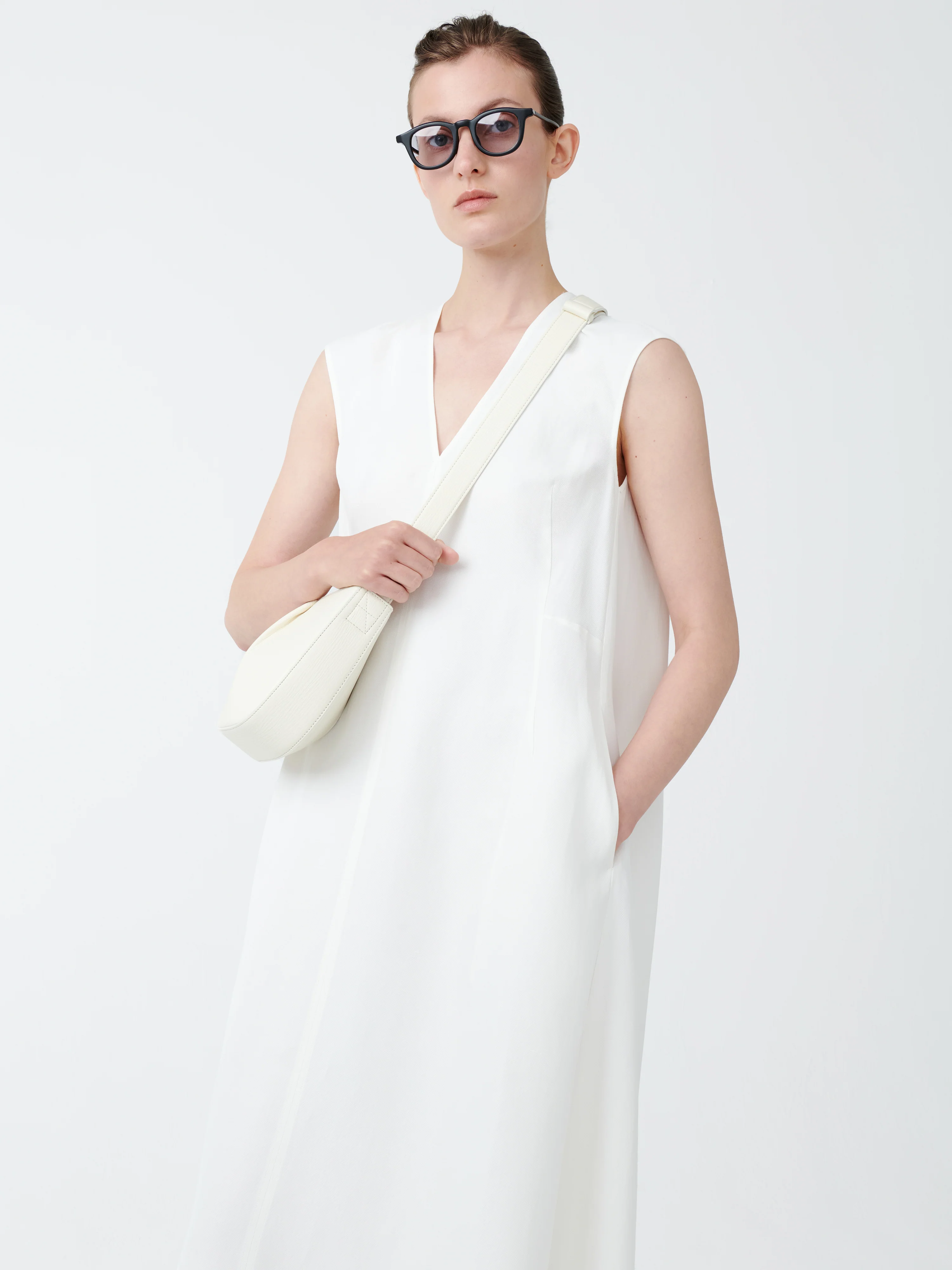 Beck Dress in Parchment - Image 3