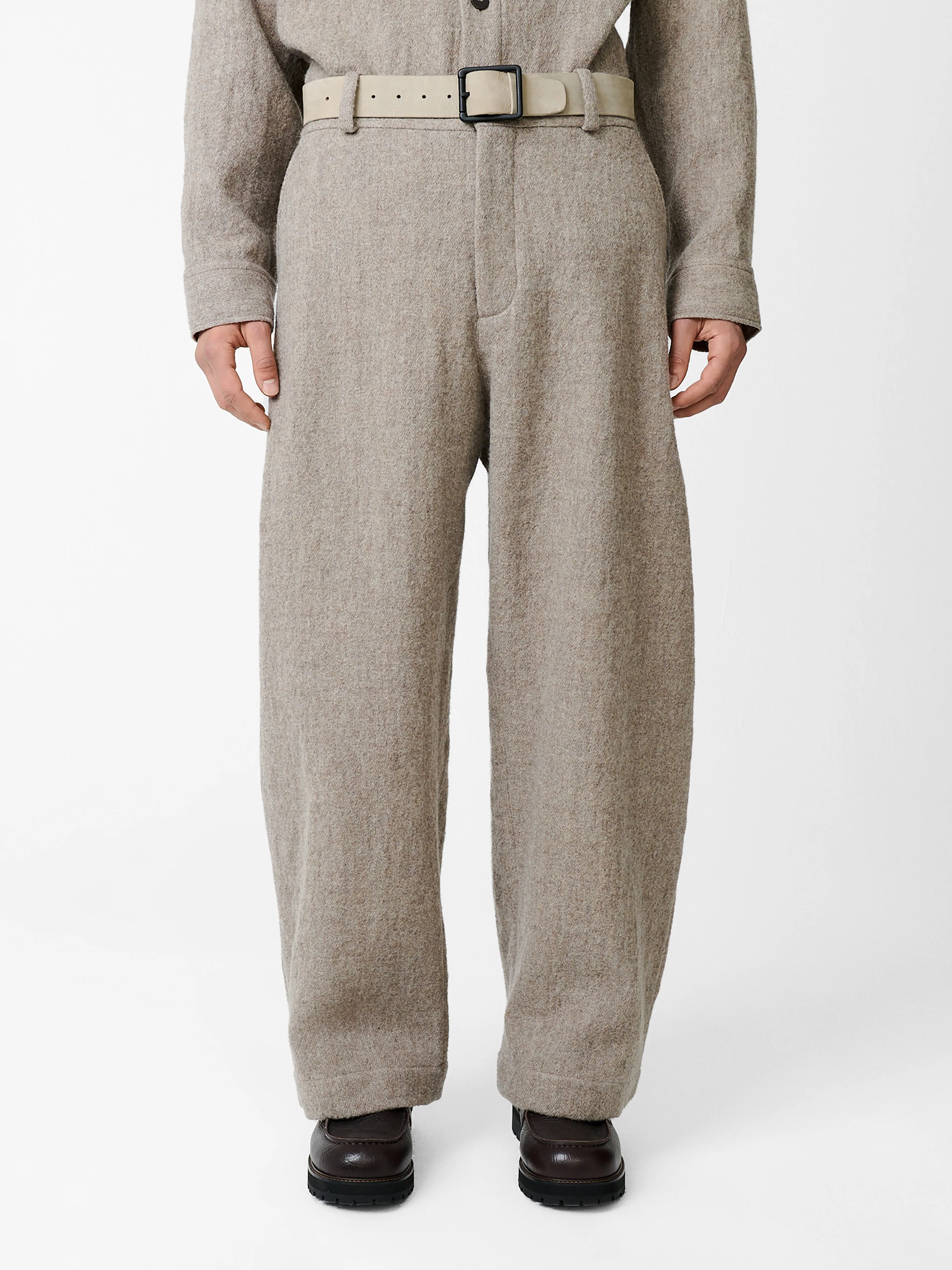 Bosworth Wool Pant in Feather - Image 5