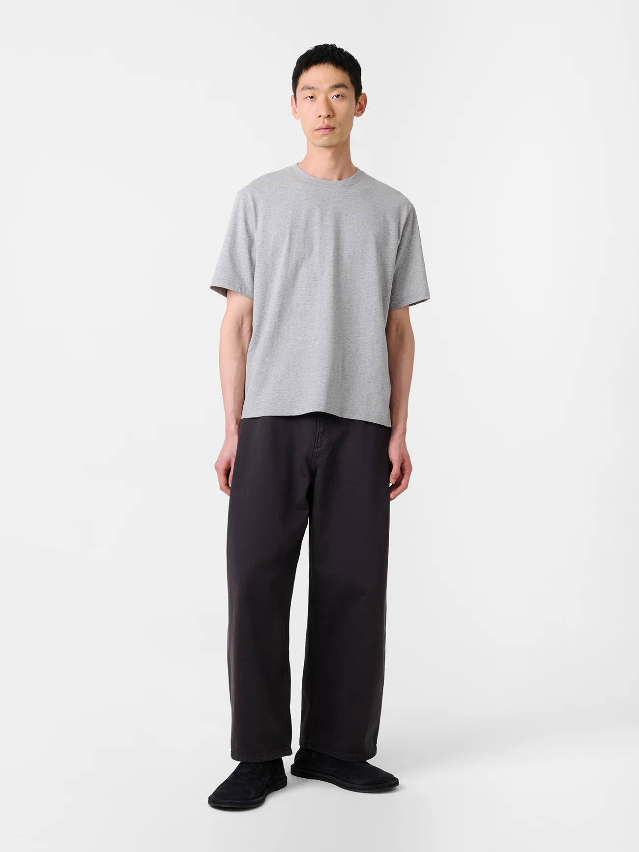 Bric T-Shirt in Grey Marl