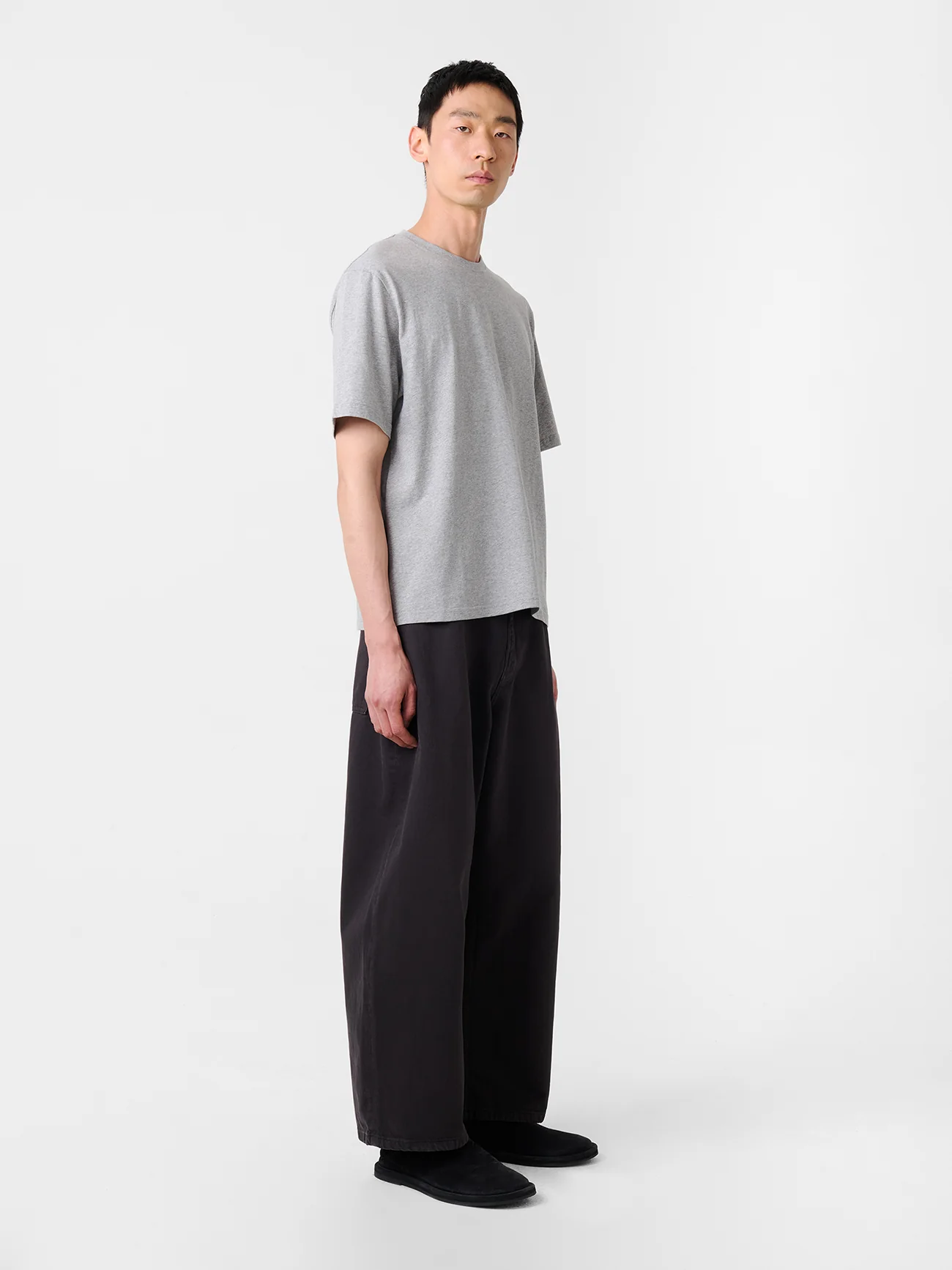 Bric T-Shirt in Grey Marl - Image 2