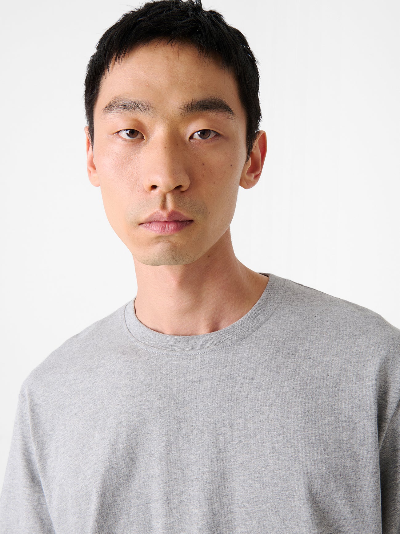 Bric T-Shirt in Grey Marl - Image 6