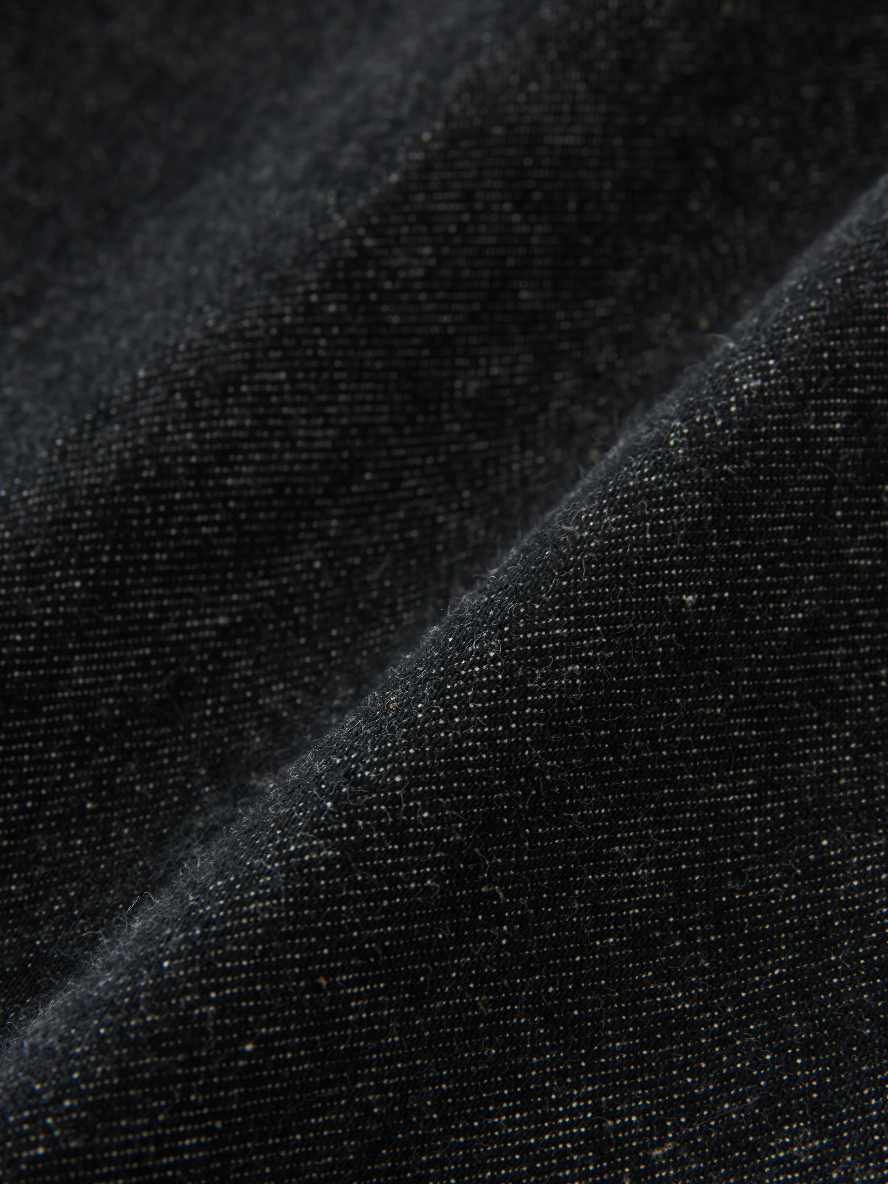 Bridges Italian Wide Leg Denim Pant in Black - Image 8