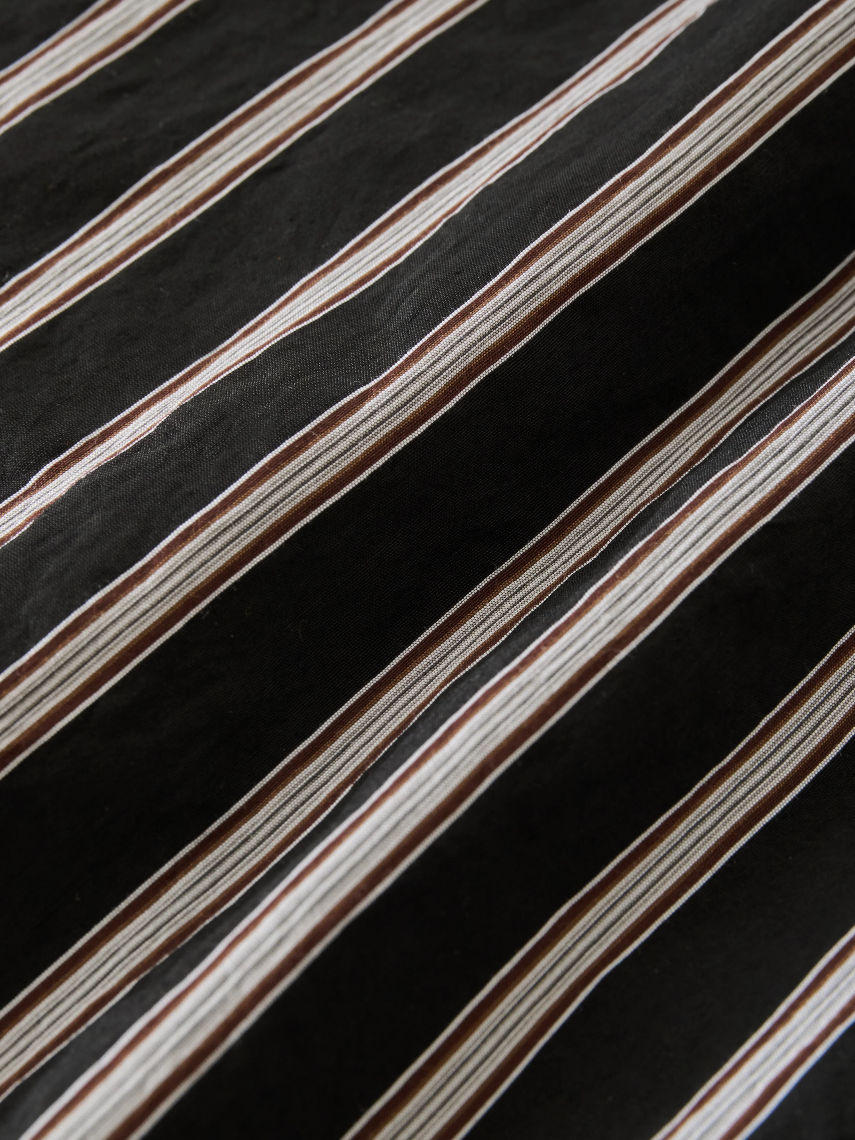 Bute Stripe Top in Darkest Navy Stripe - Image 8