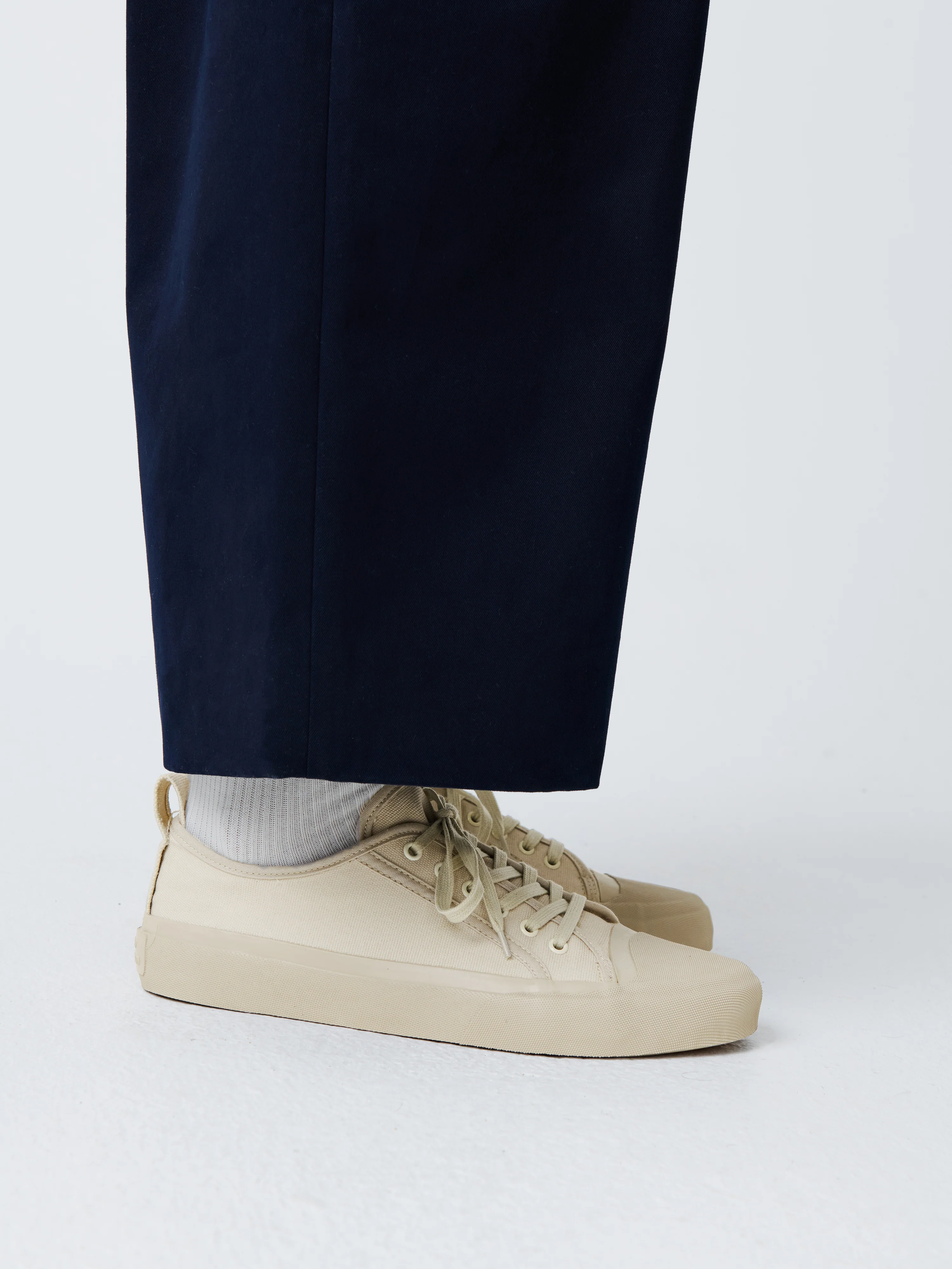 Byrd Canvas Shoe in Dove - Image 6
