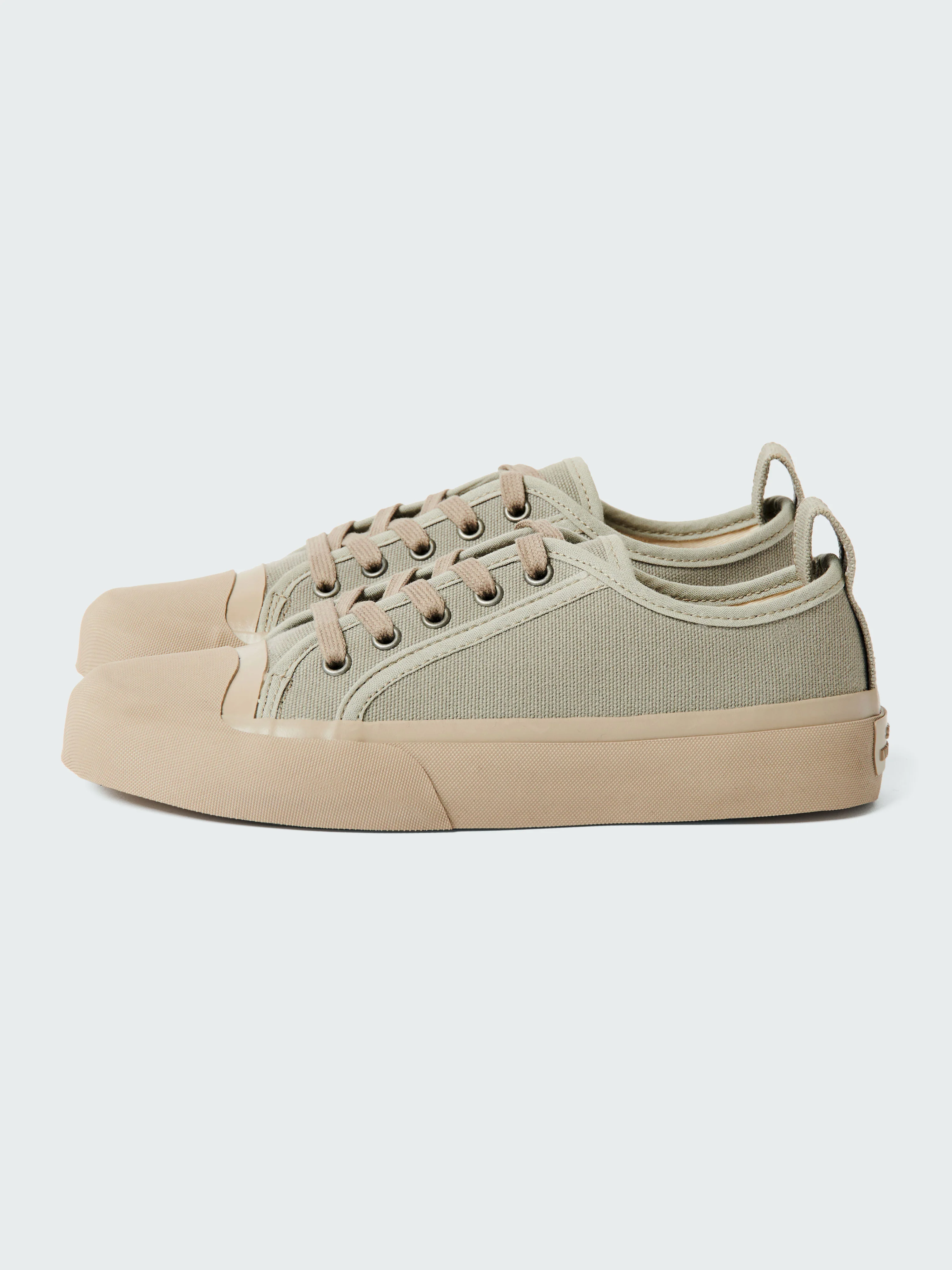 Byrd Canvas Shoe in Khaki - Image 2
