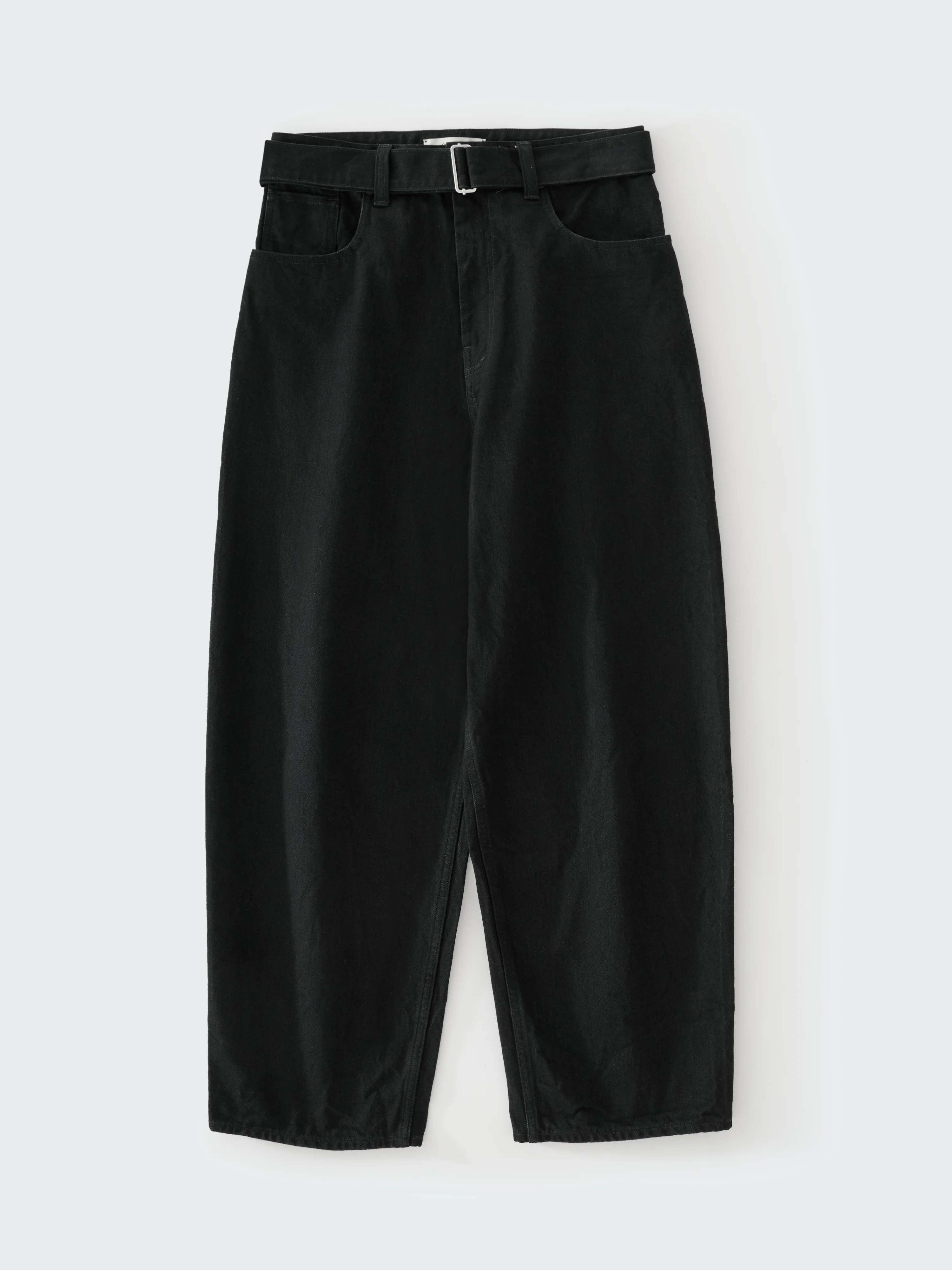 Cahun Crinkle Denim Pant in Black - Image 7