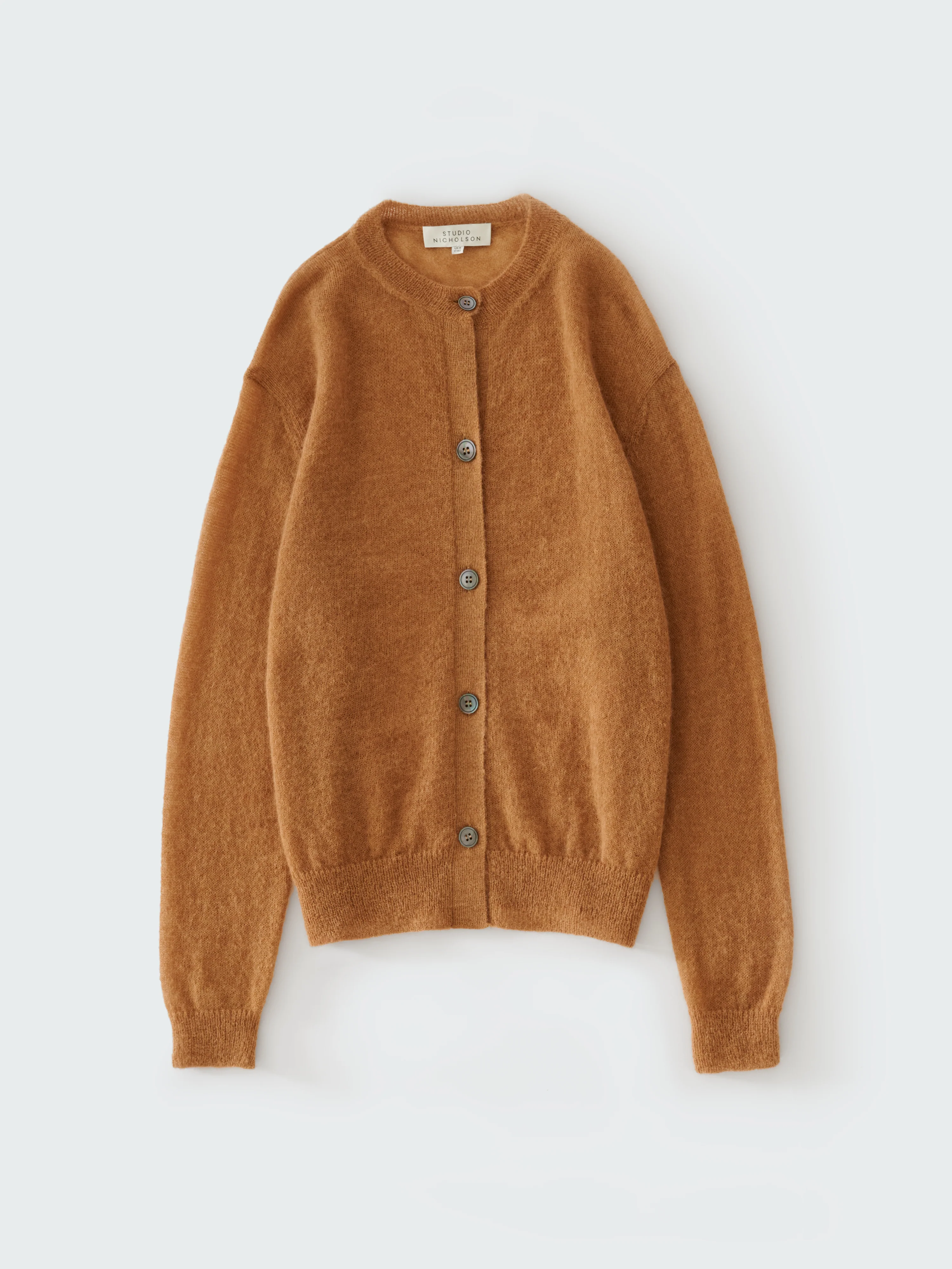 Callen Cardigan in Camel - Image 8