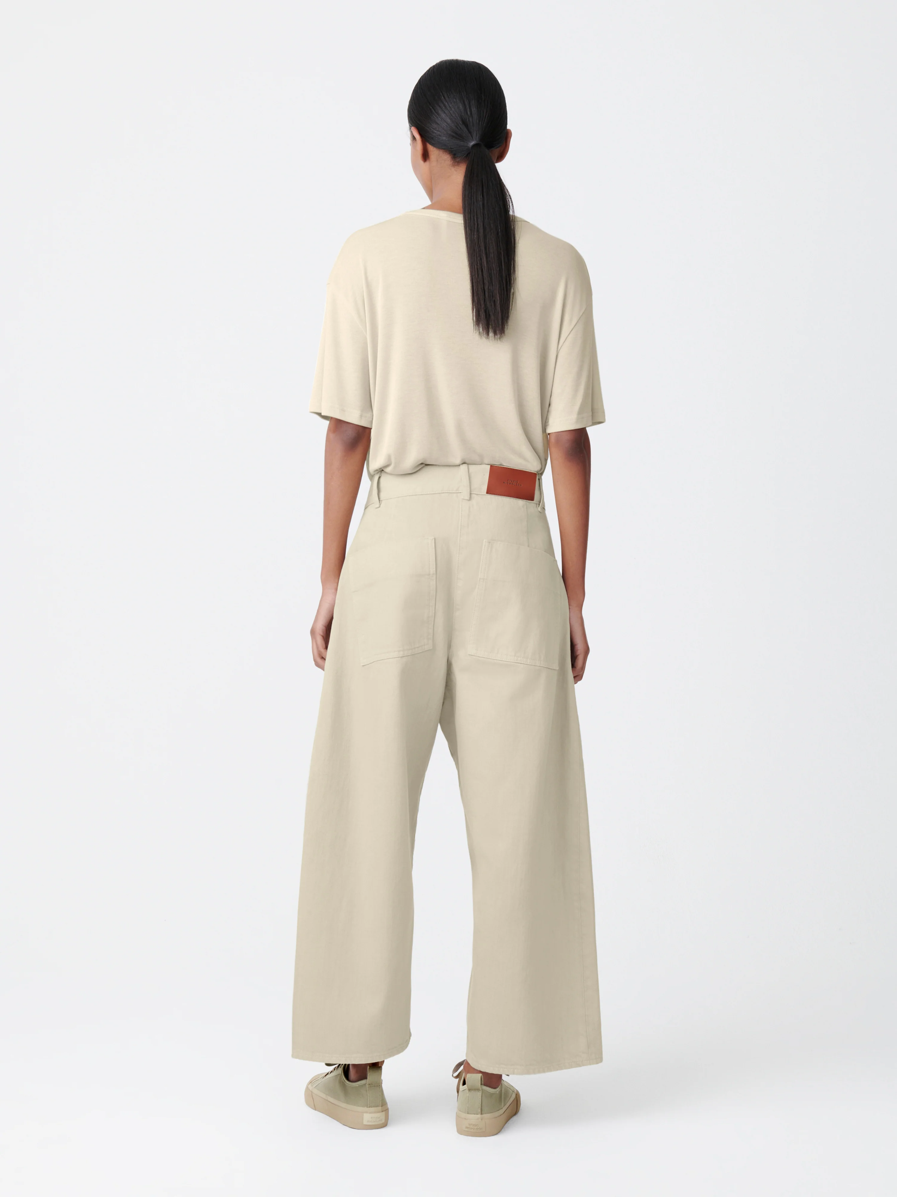Chalco Denim Pant in Dove - Image 3