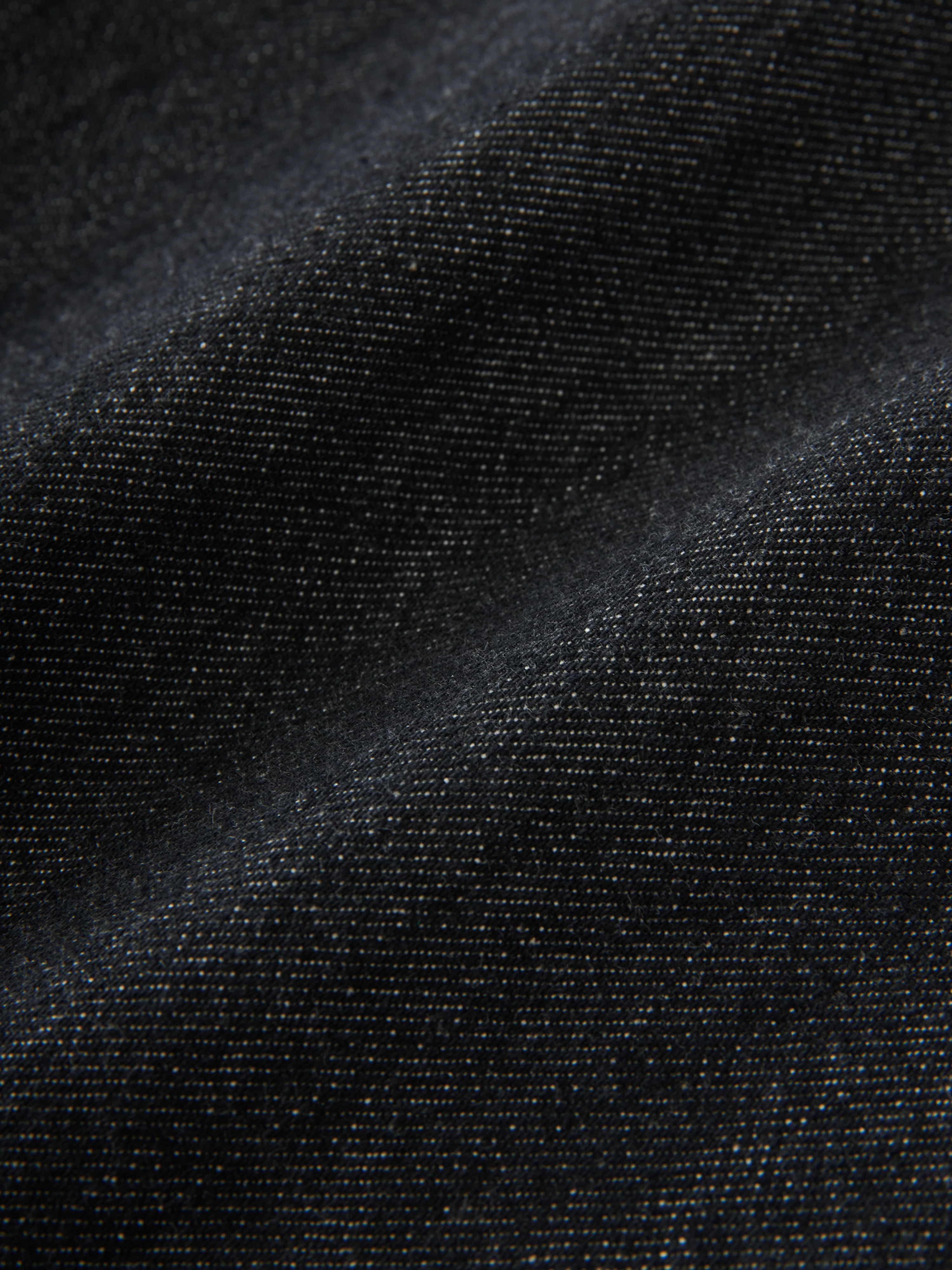 Chalco Italian Wide Leg Denim Pant in Black - Image 9
