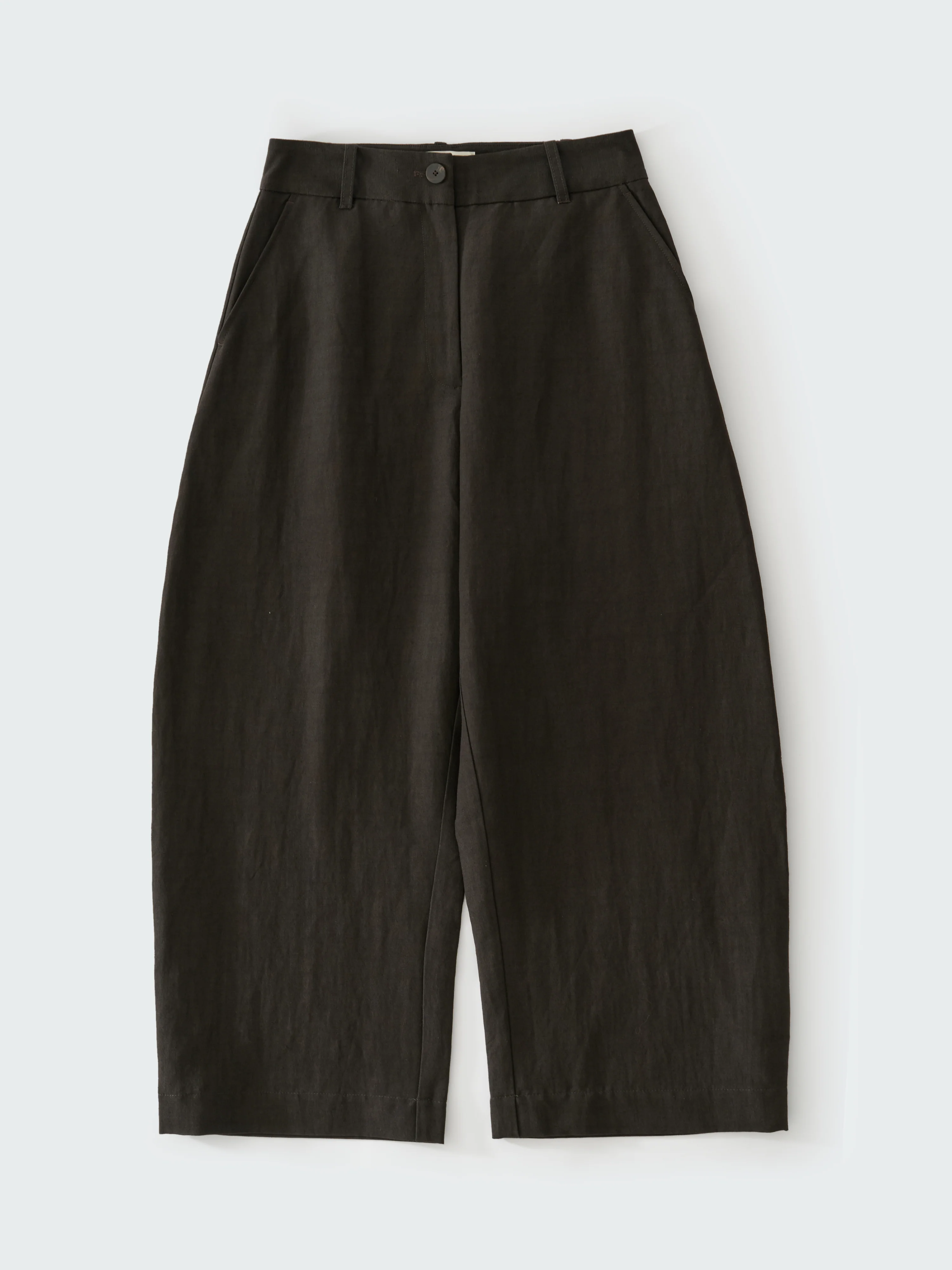 Chalco Linen Pant in Black Grape - Image 7