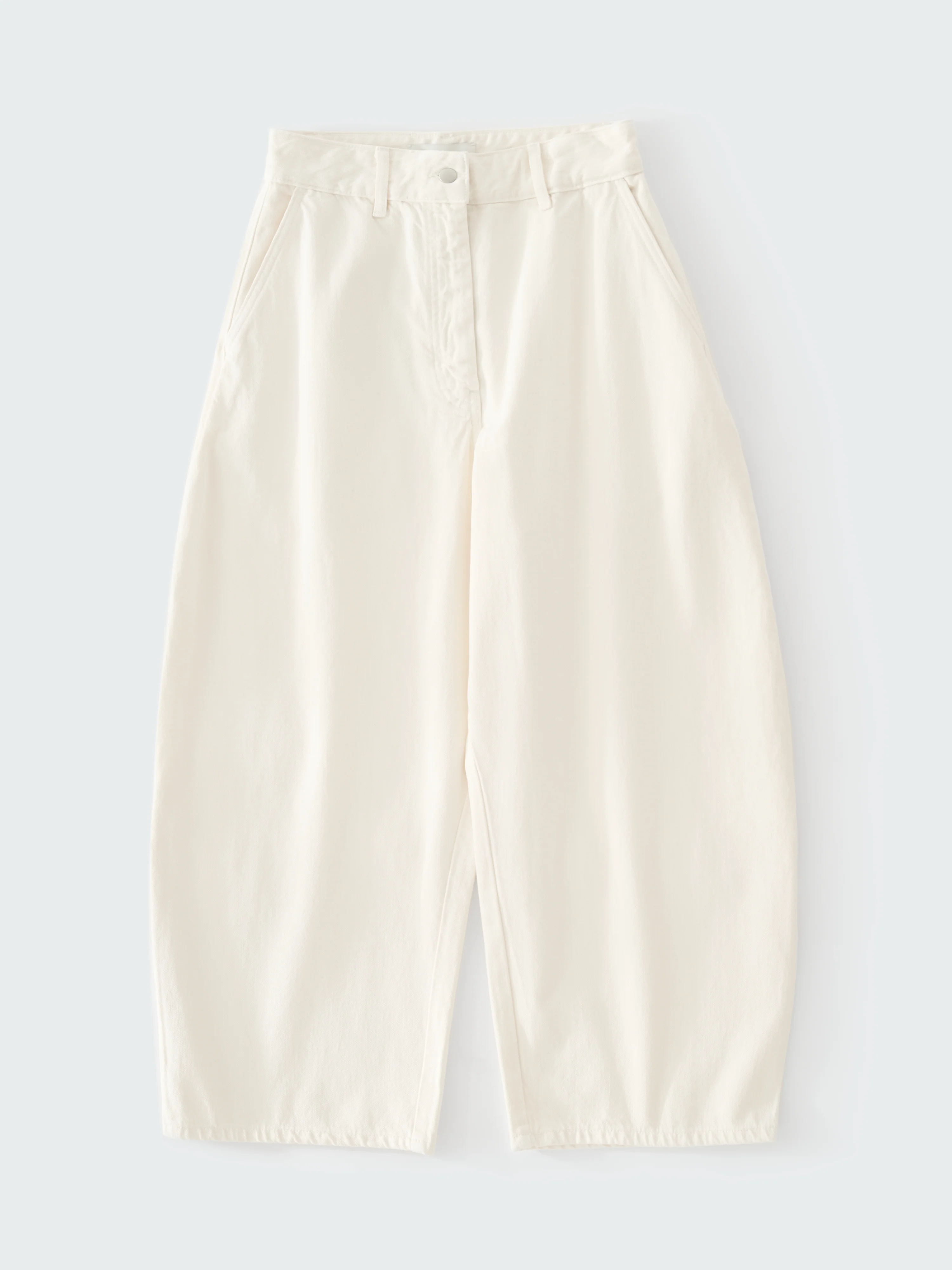 Chalco Wide Leg Denim Pant in Parchment - Image 7