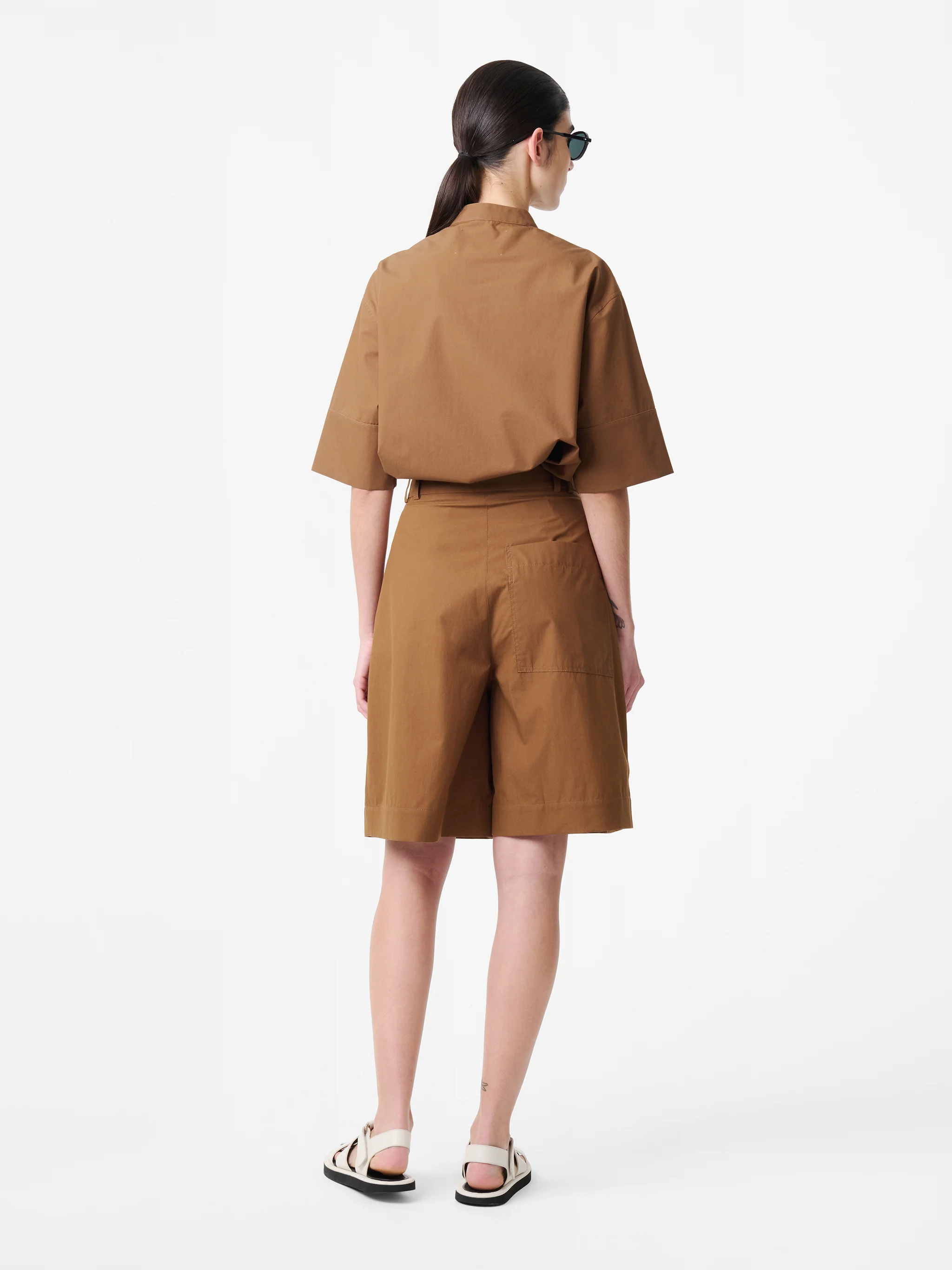 Cito Short in Almond - Image 3