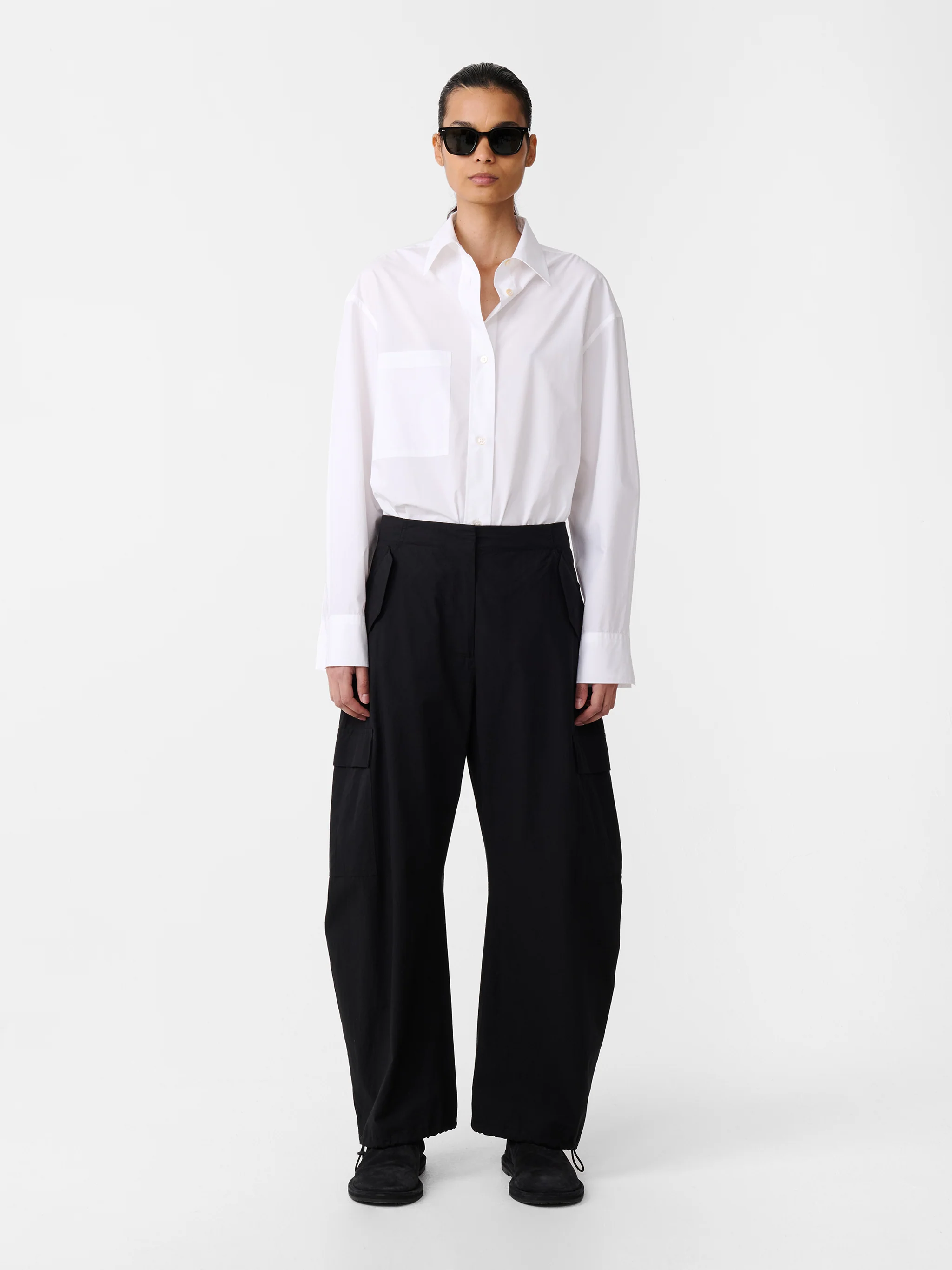 Clovis Pant in Washed Black - Image 3