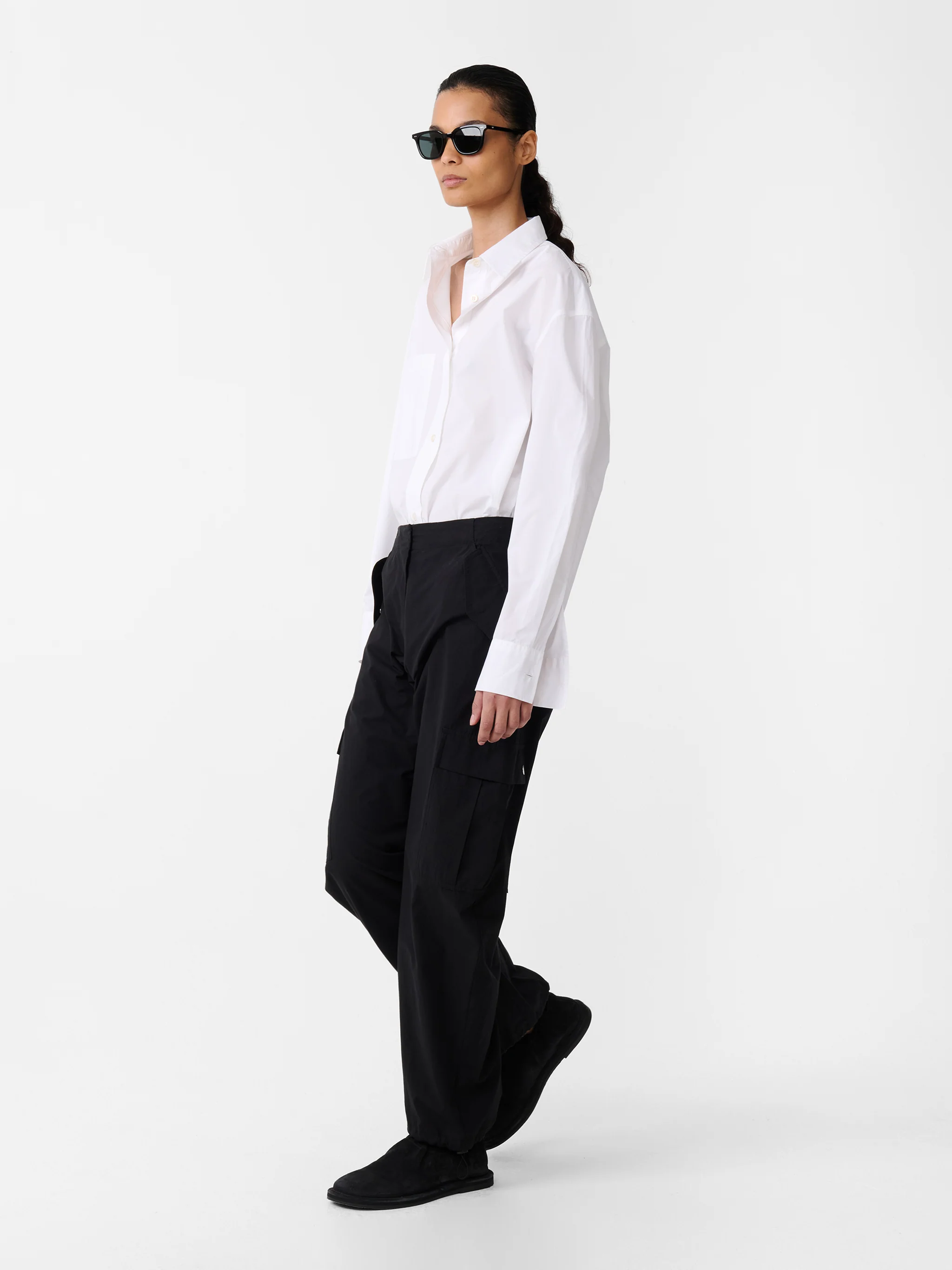 Clovis Pant in Washed Black - Image 5