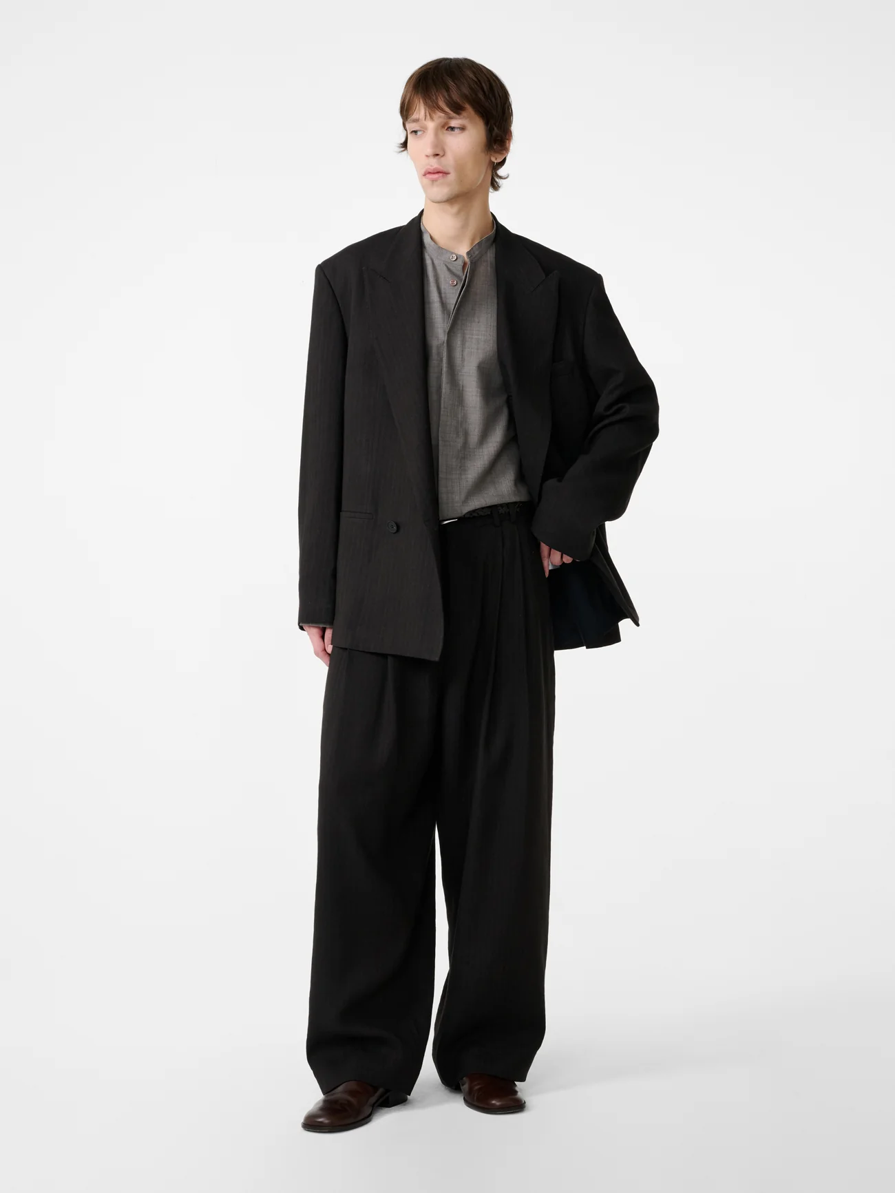 Daburu Jacket in Espresso - Image 3