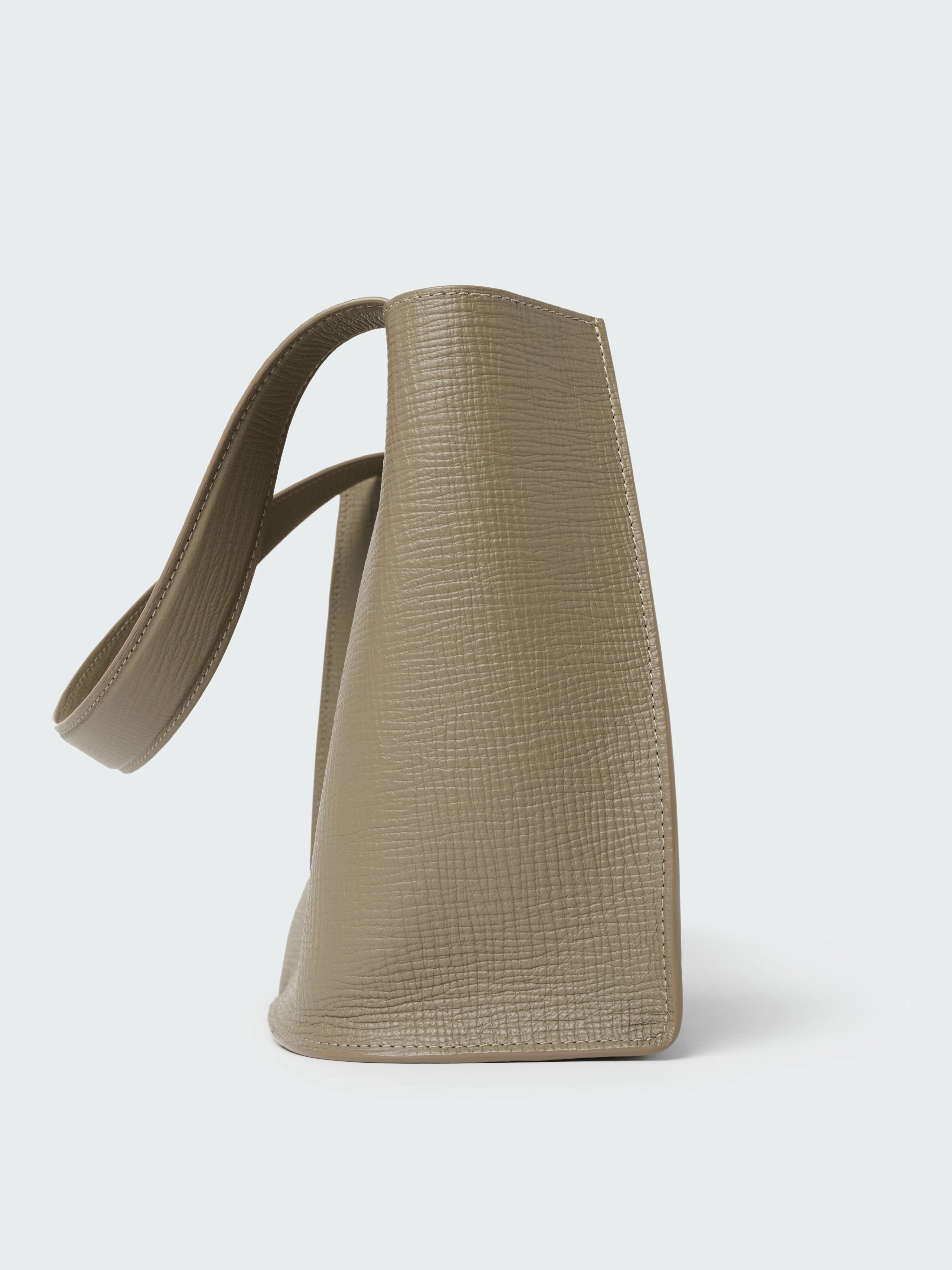 Doublet Leather Medi bag in Elephant - Image 6