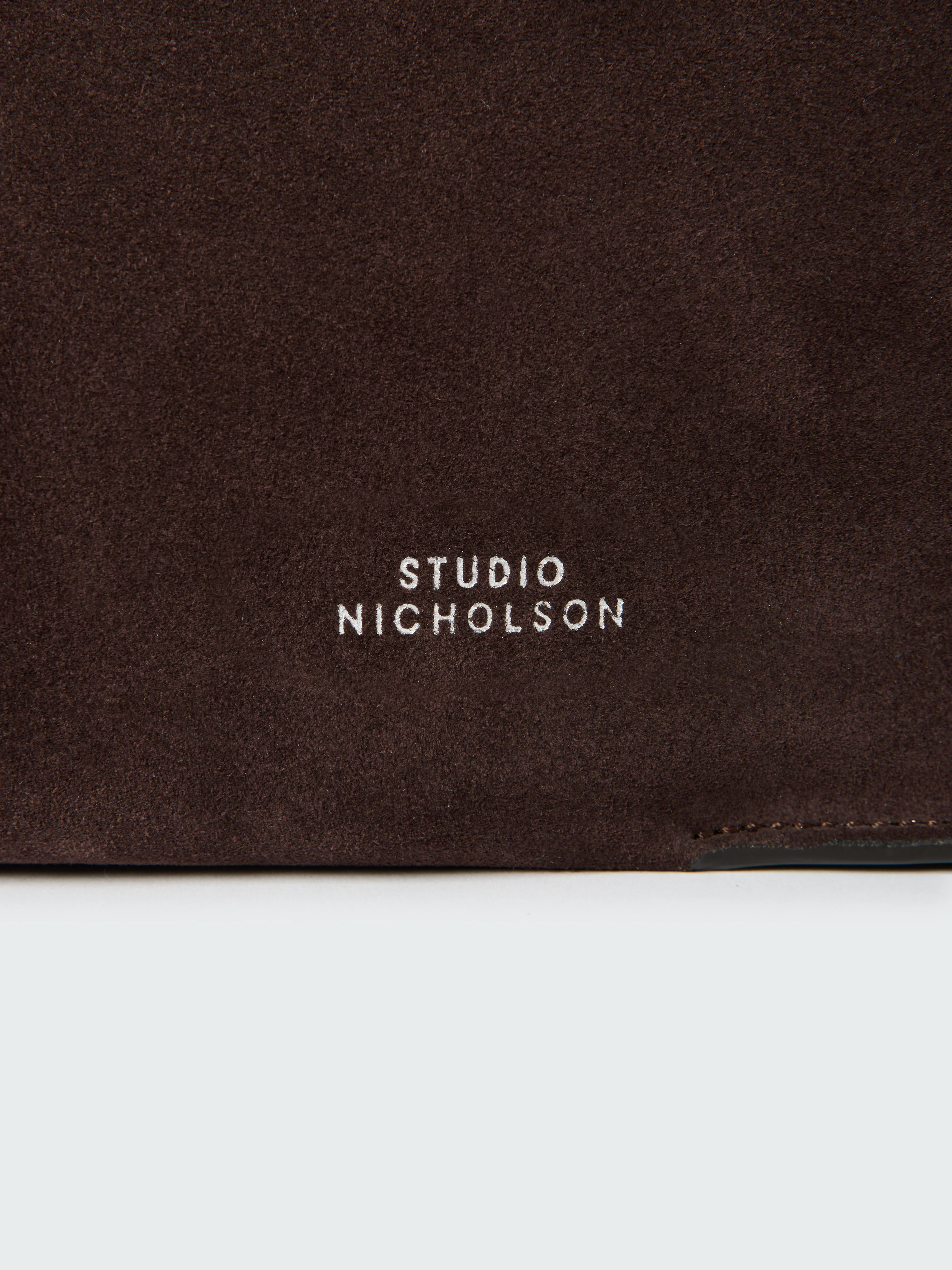 Doublet Type 2 Suede Bag in Conker - Image 8