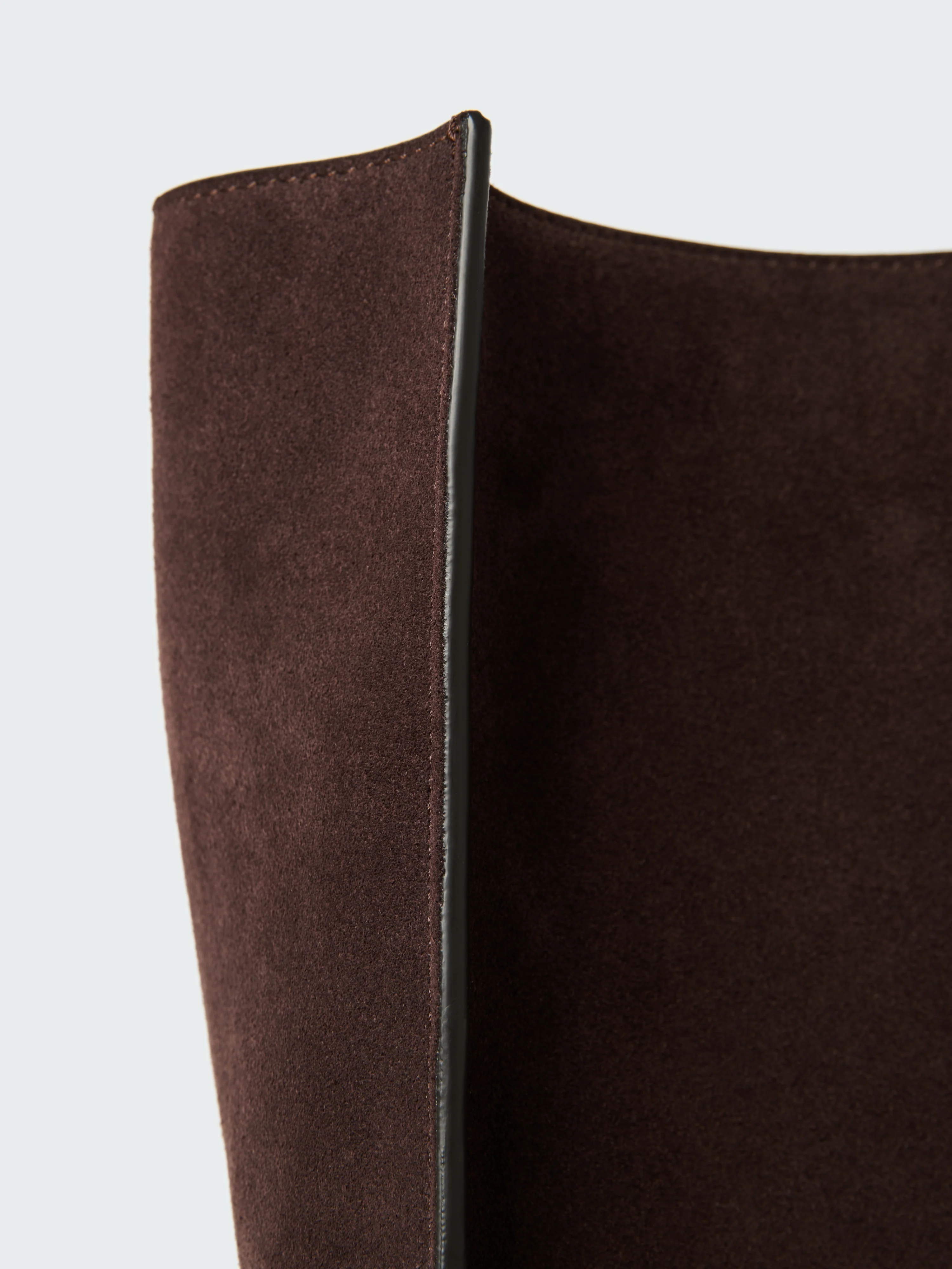 Doublet Type 2 Suede Bag in Conker - Image 9