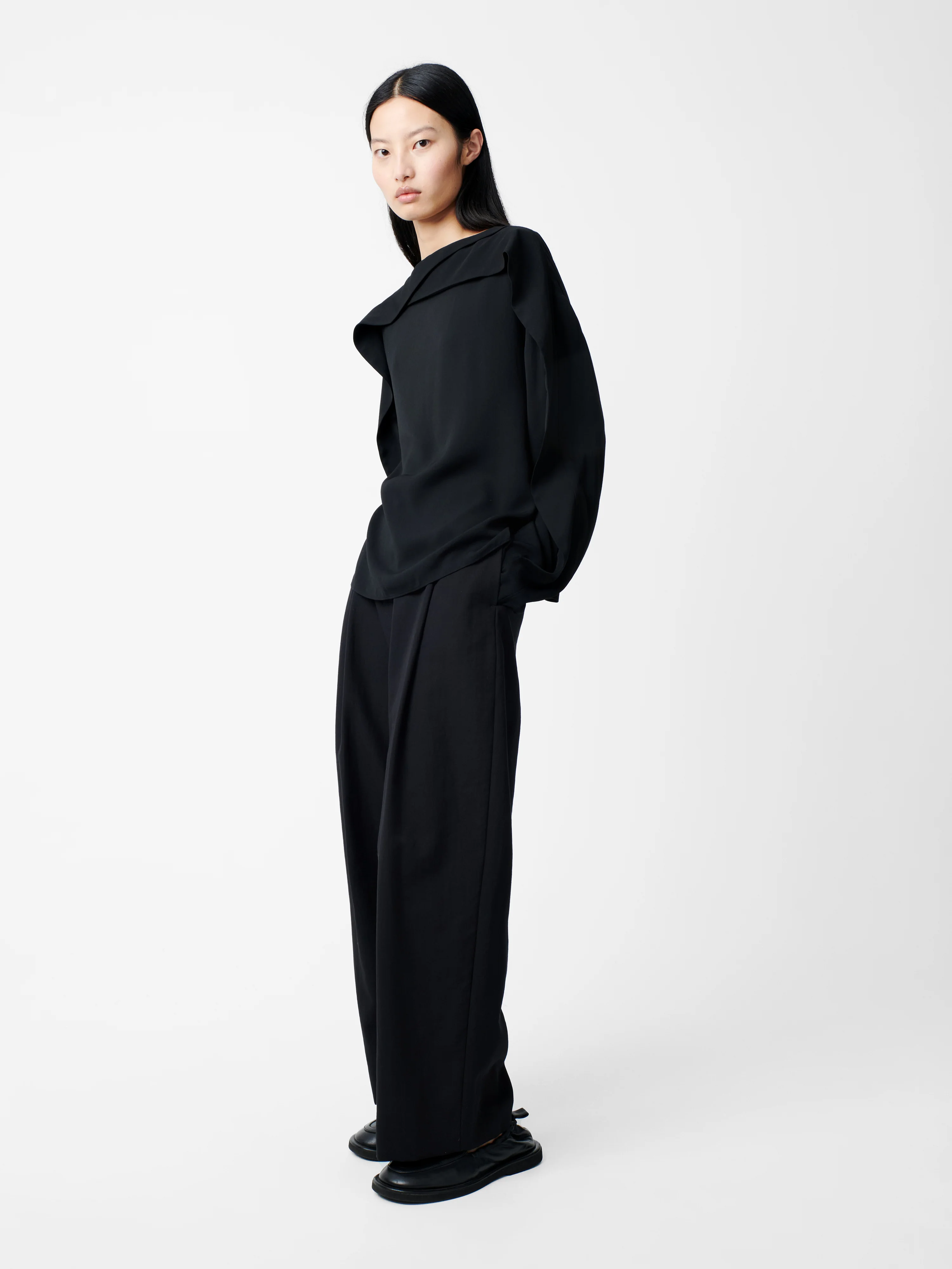 Emmet Top in Black - Image 2