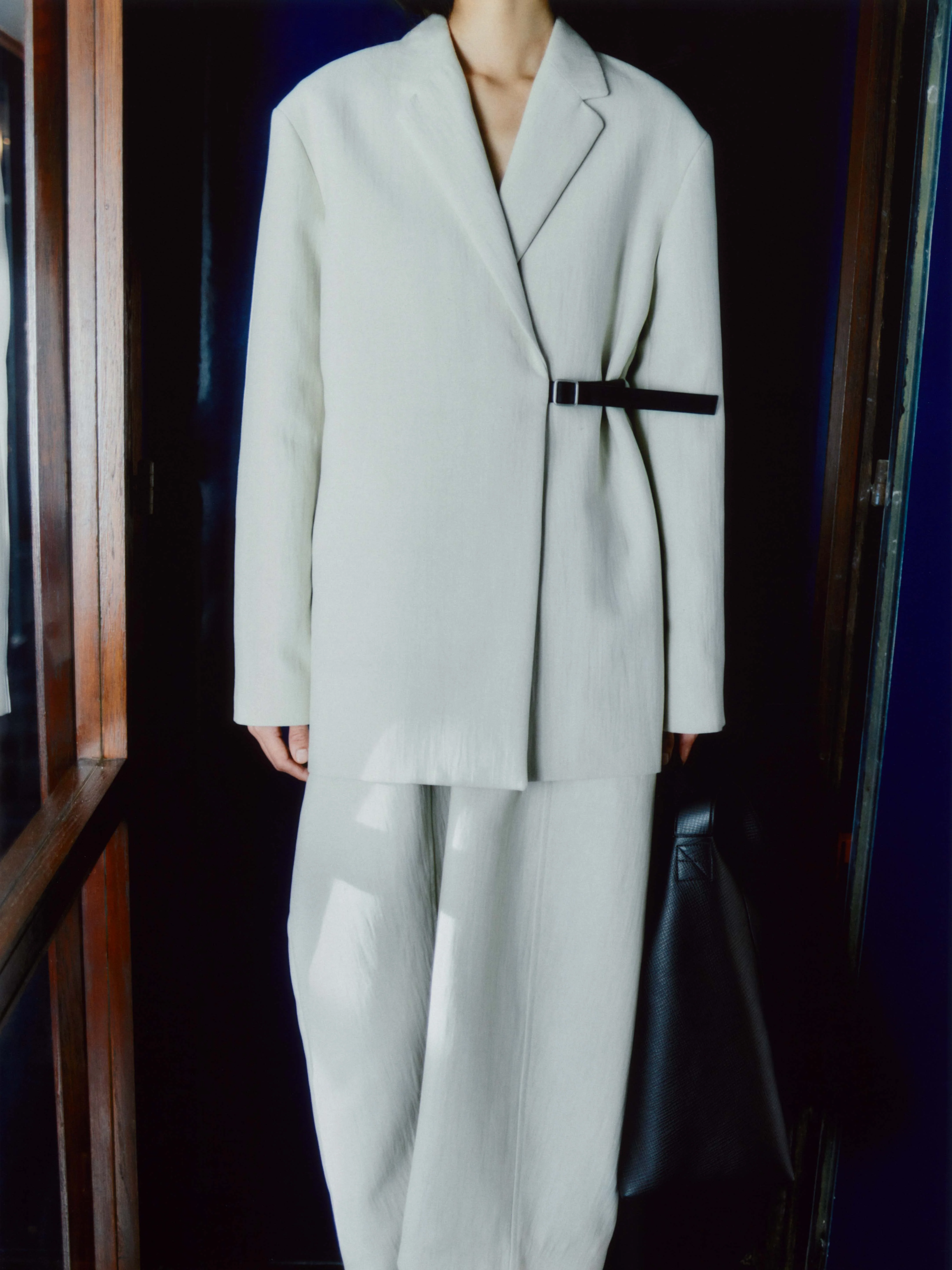 Enna Dress in Dove - Image 2