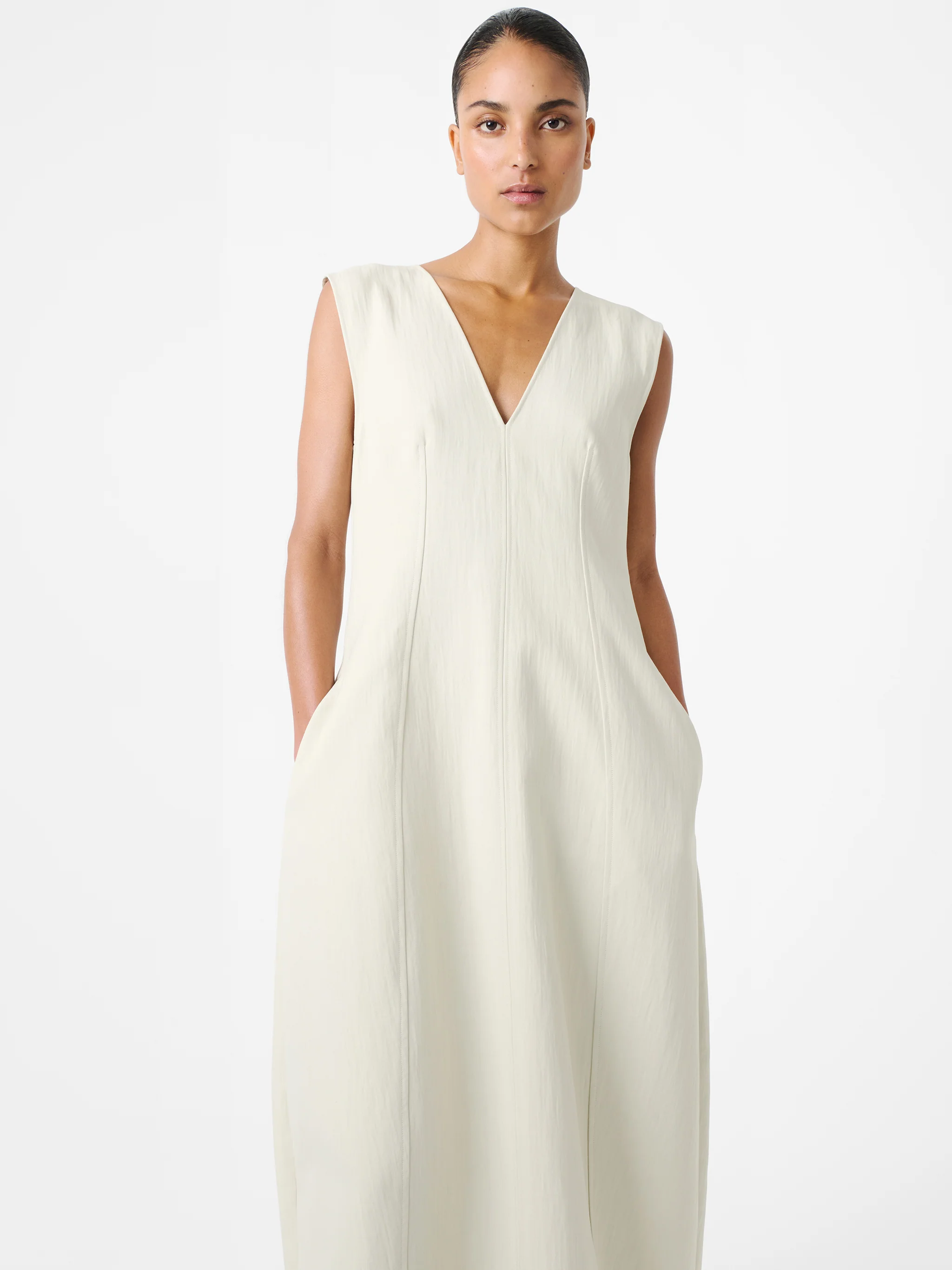 Enna Dress in Dove - Image 3