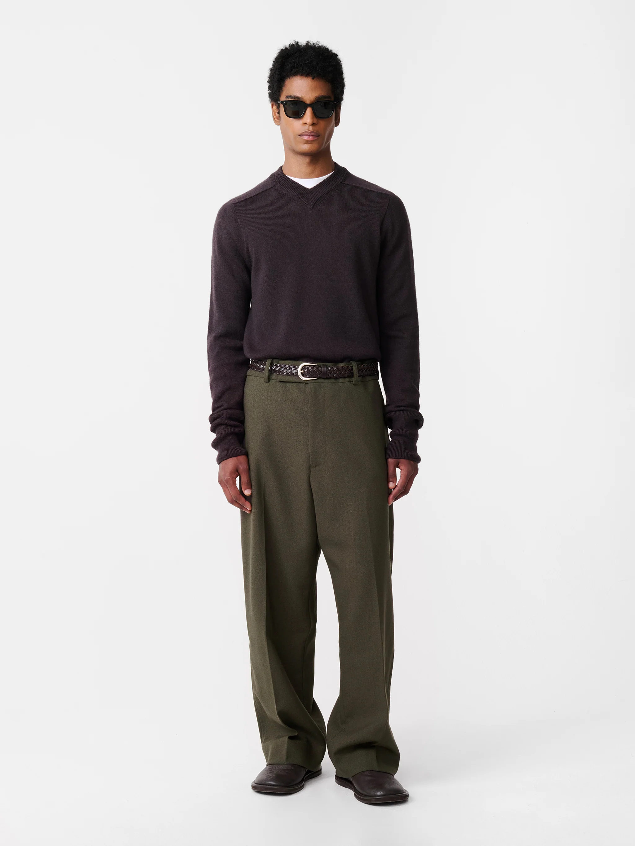 Ester Pant in Kelp