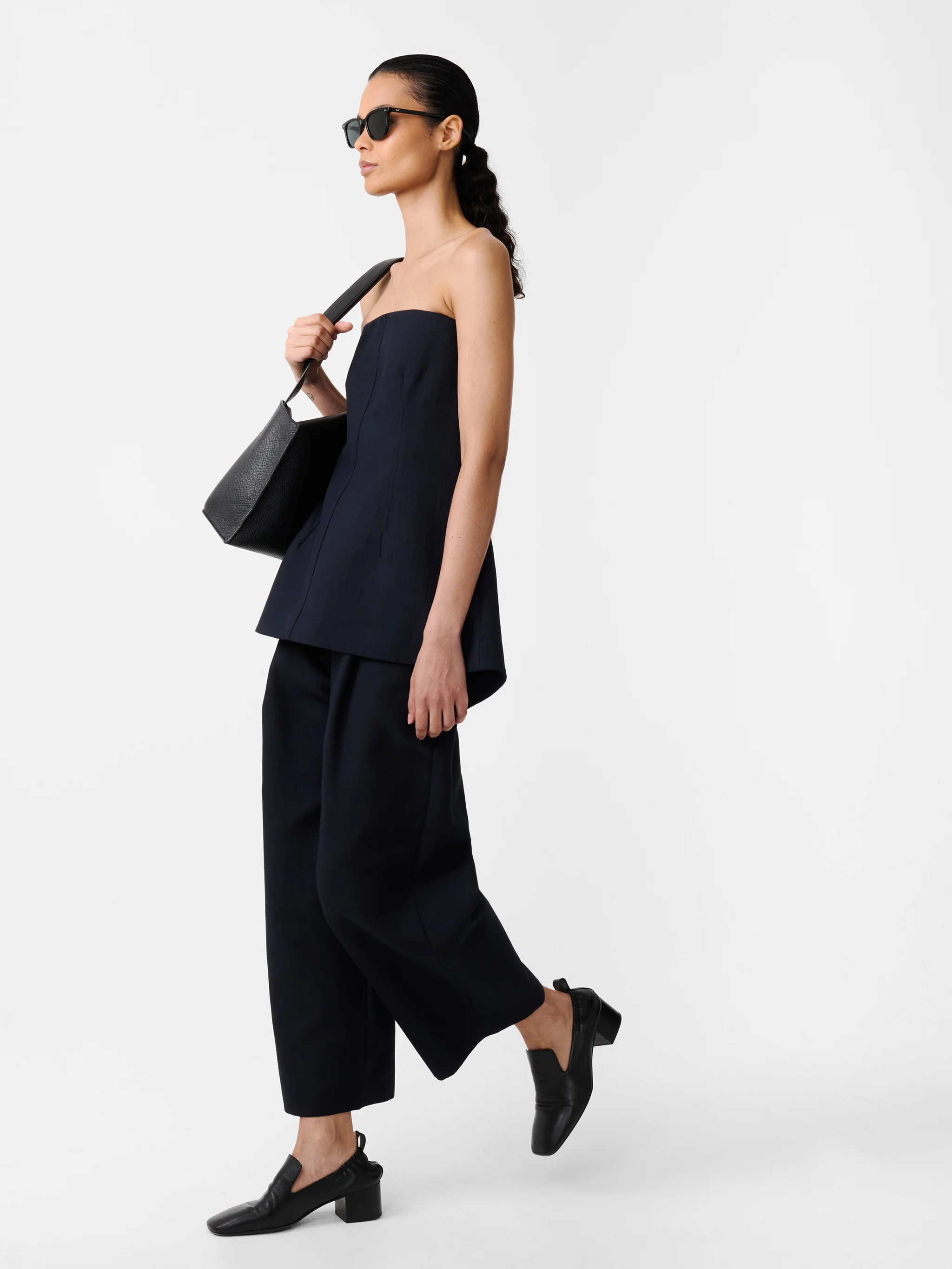 Fellini Pant in Darkest Navy