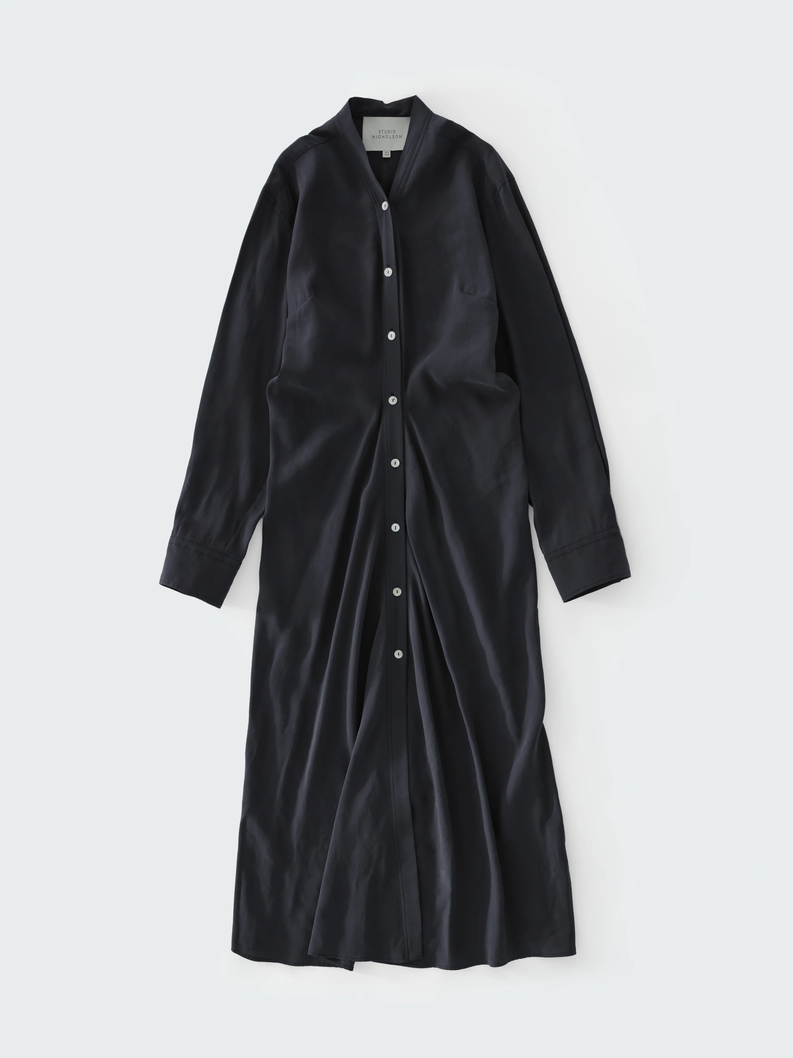 Fiore Dress in Darkest Navy - Image 8