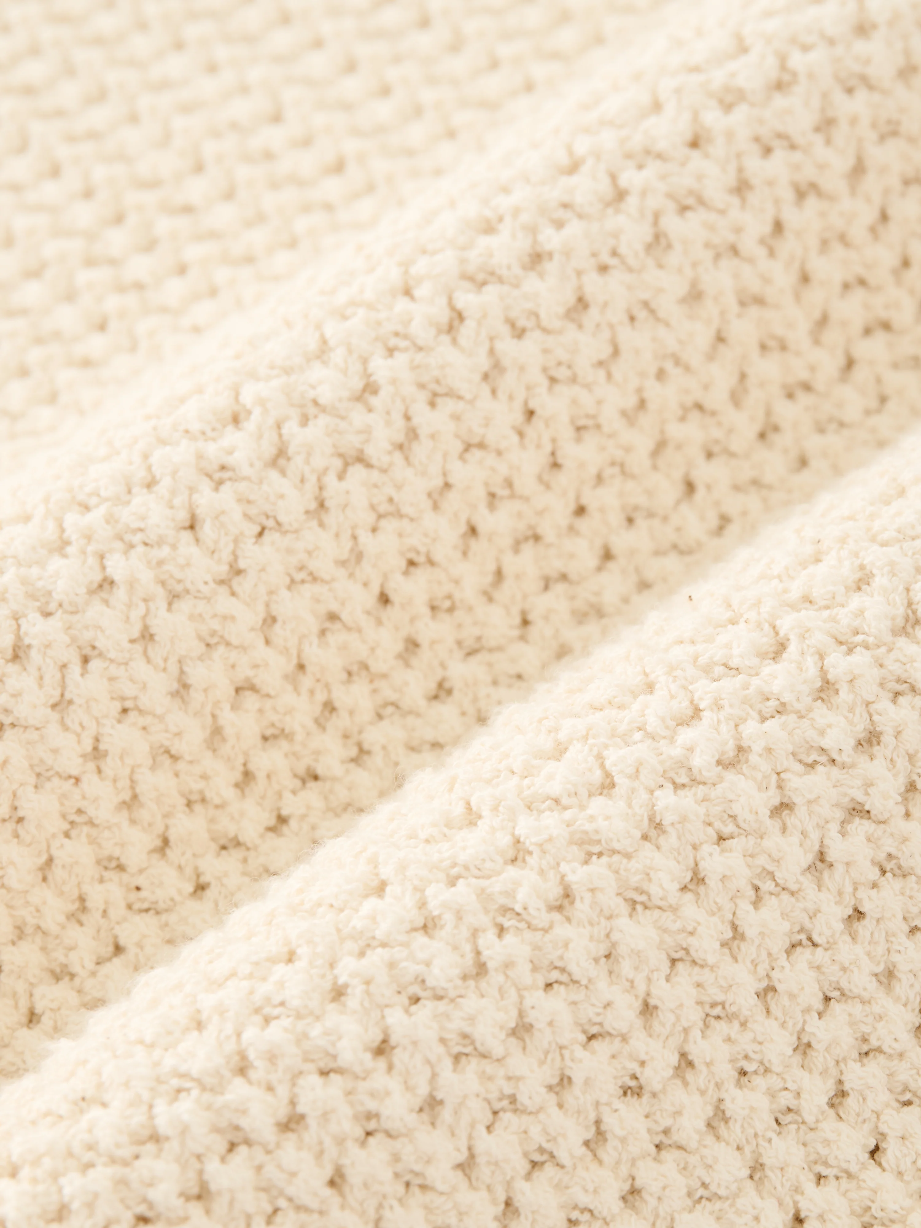 Fray Knit in Cream - Image 8