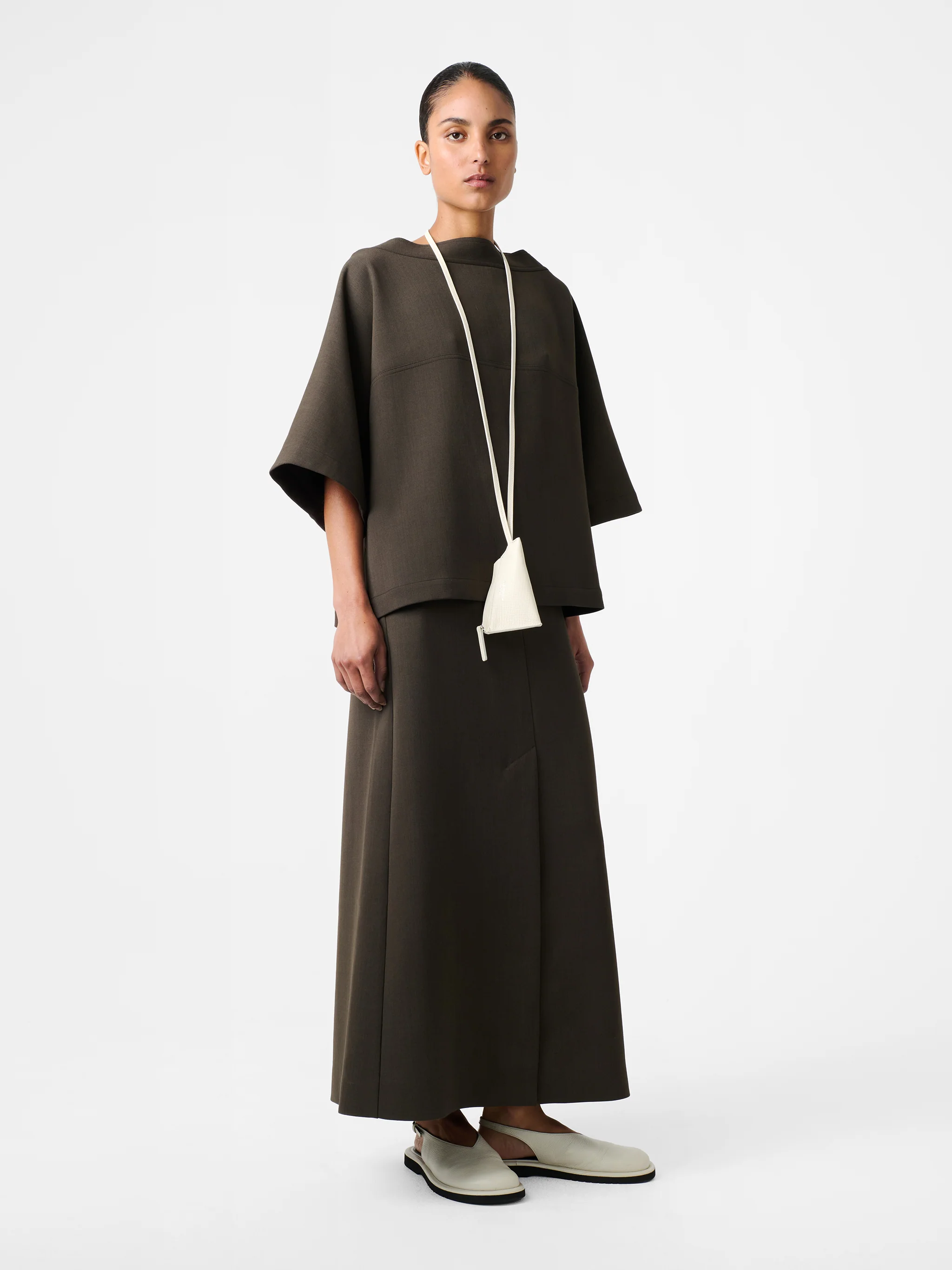 Gaia Skirt in Moss - Image 2