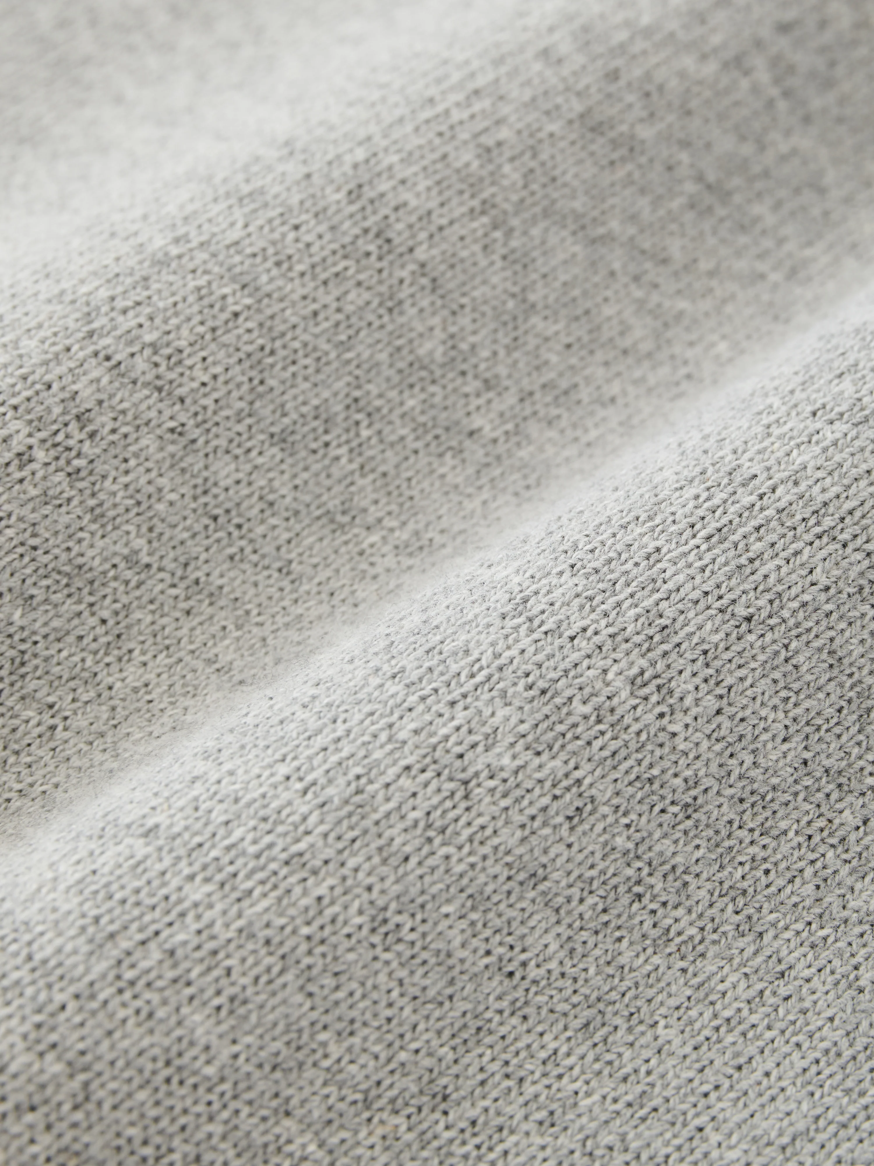 SN X BEAMS Plus Golightly Jersey in Grey Marl - Image 8