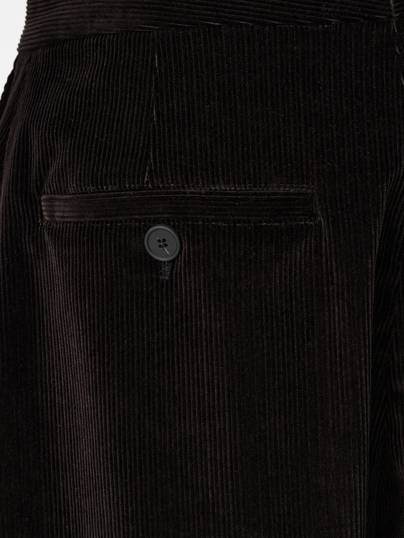 Grange Corduroy Wide Leg Pant in Espresso - Image 10