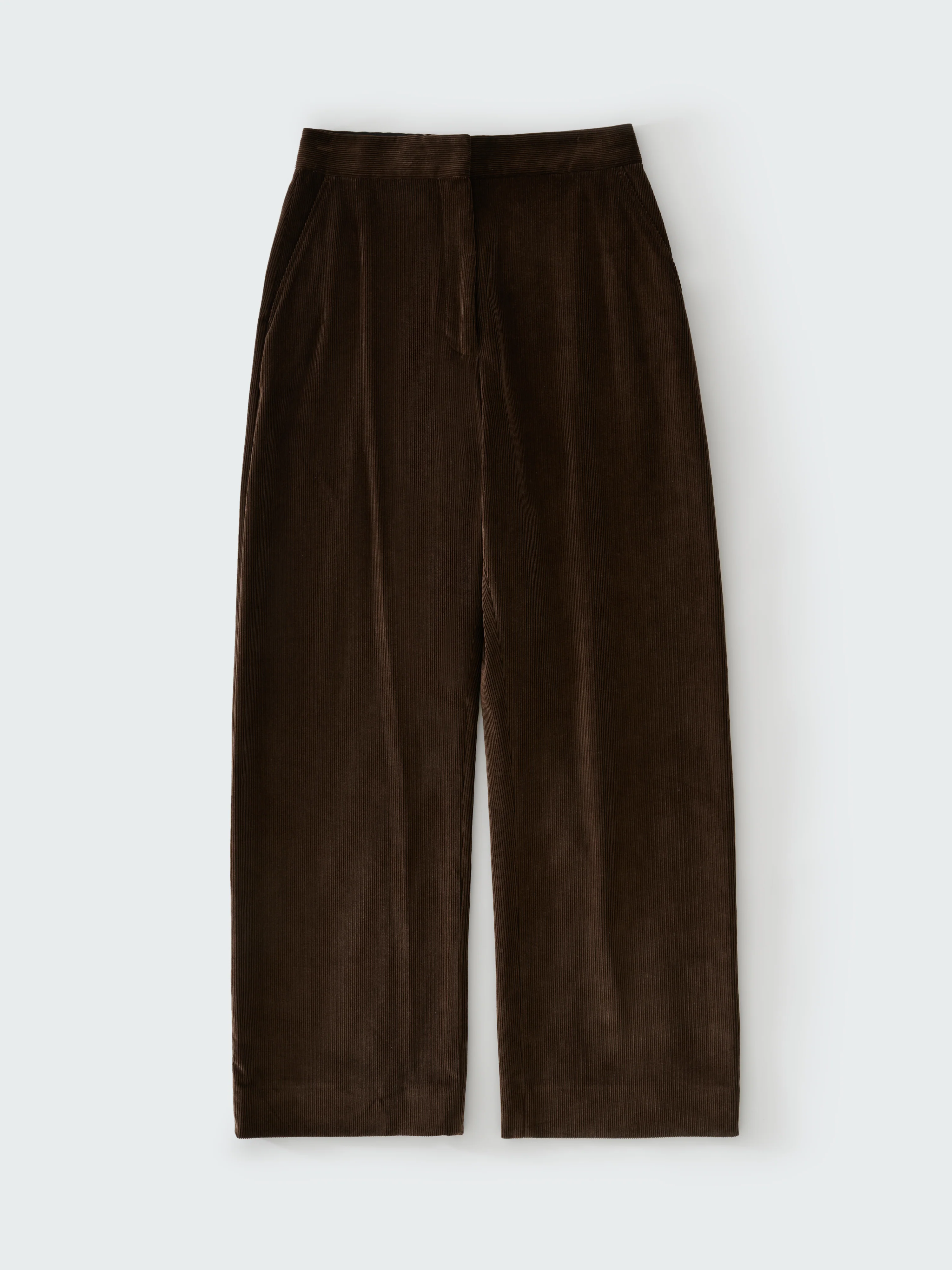 Grange Corduroy Wide Leg Pant in Espresso - Image 11