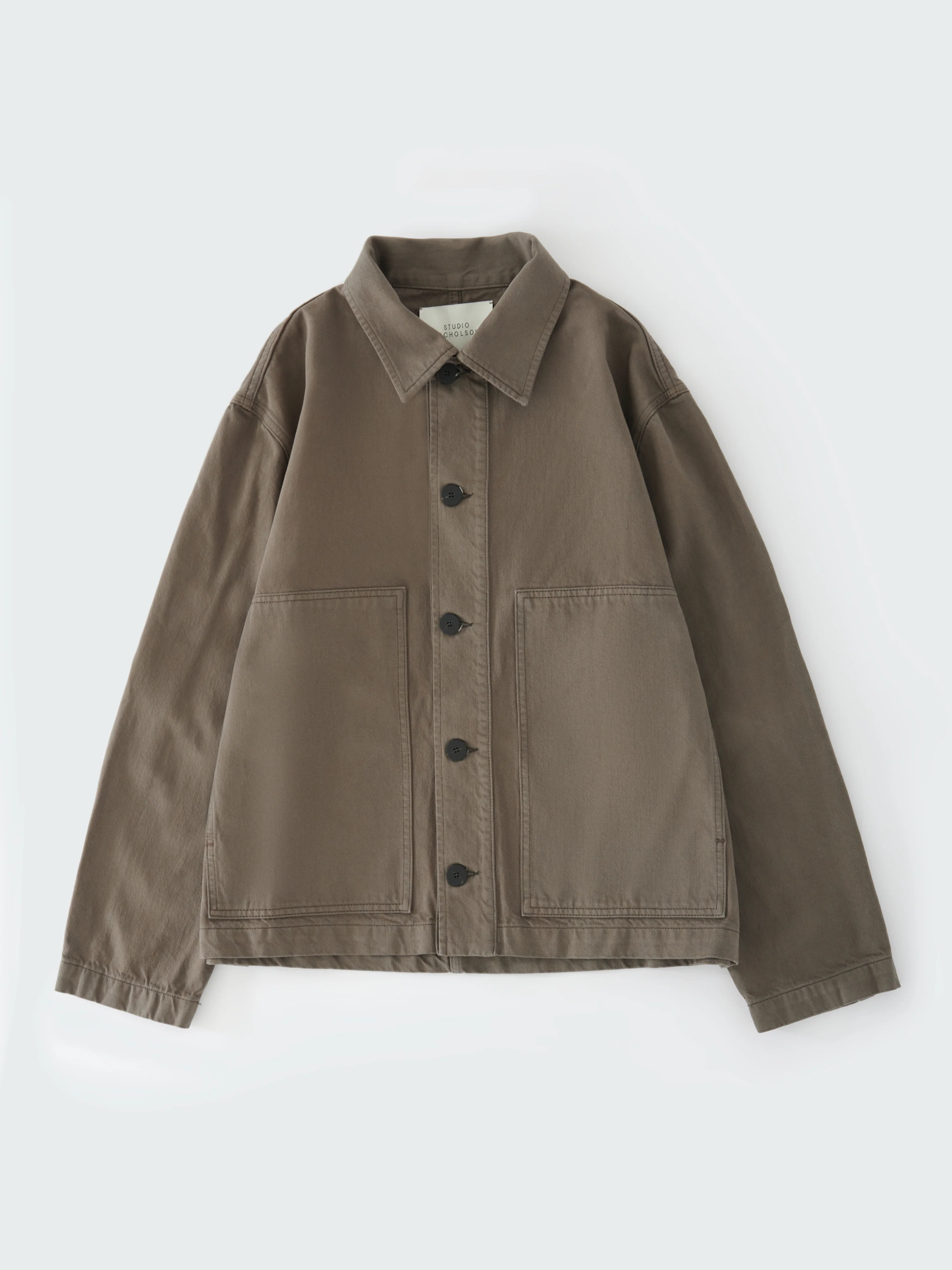 Graph Denim Jacket in Fossil - Image 4