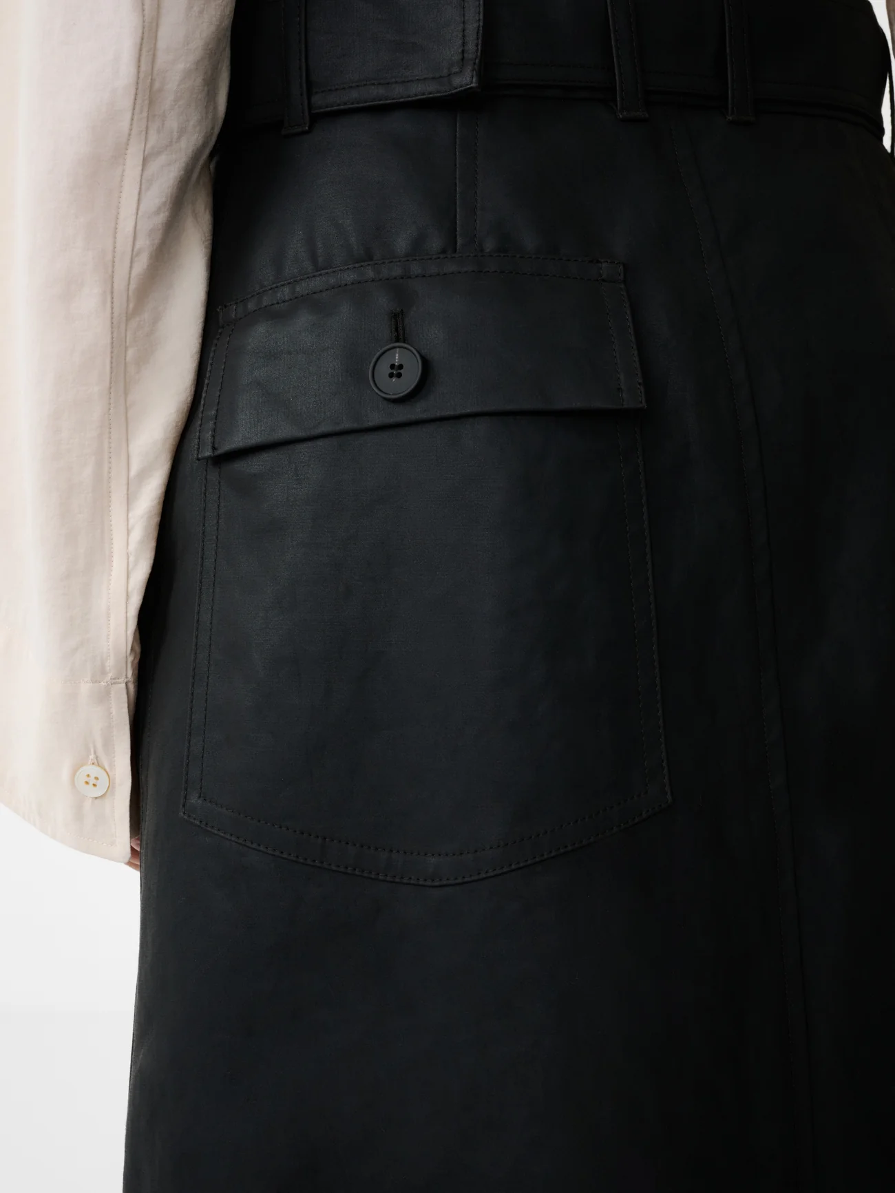 Grasse Skirt in Coal - Image 7
