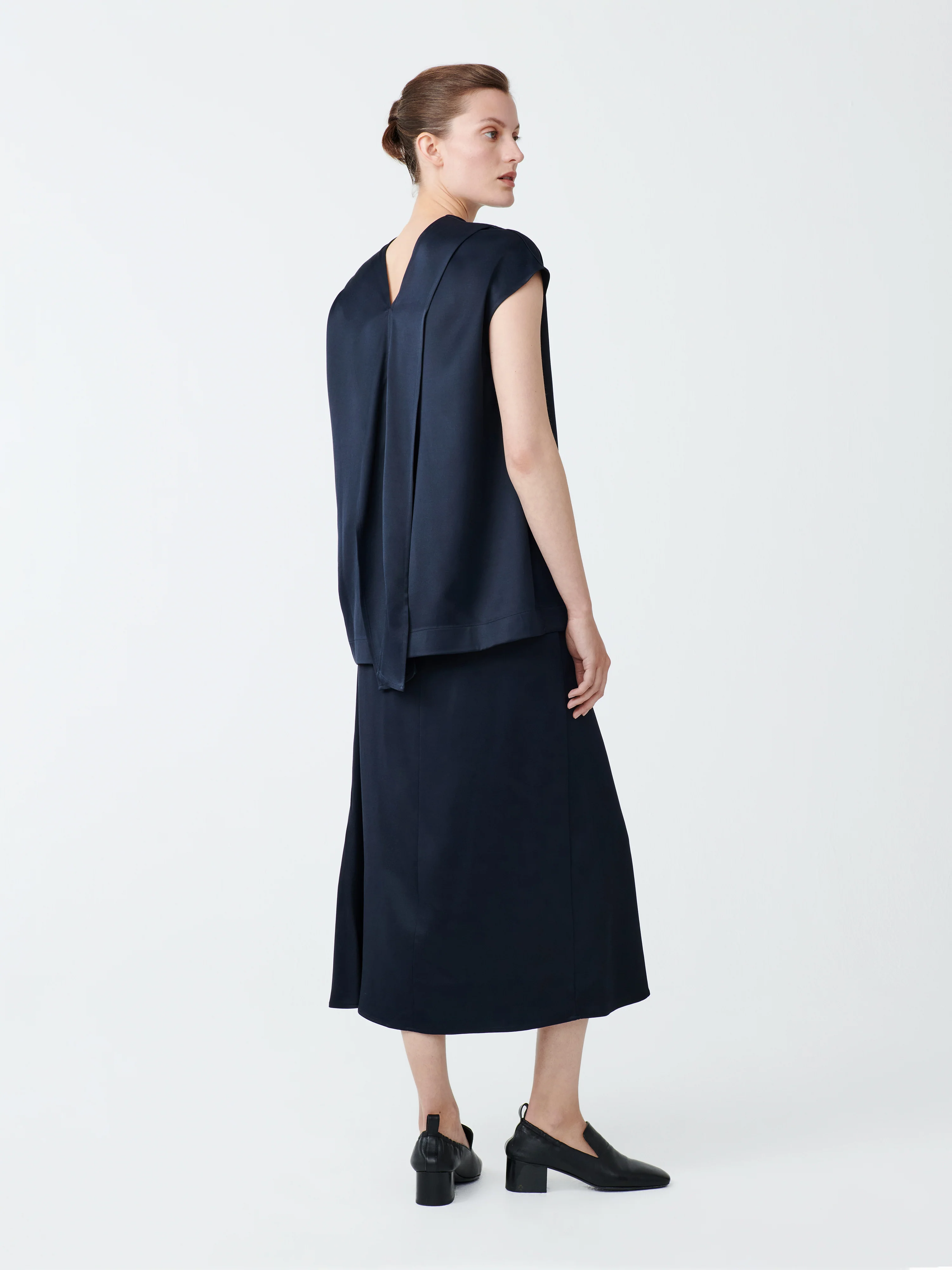 Greer Top in Black Ink - Image 4