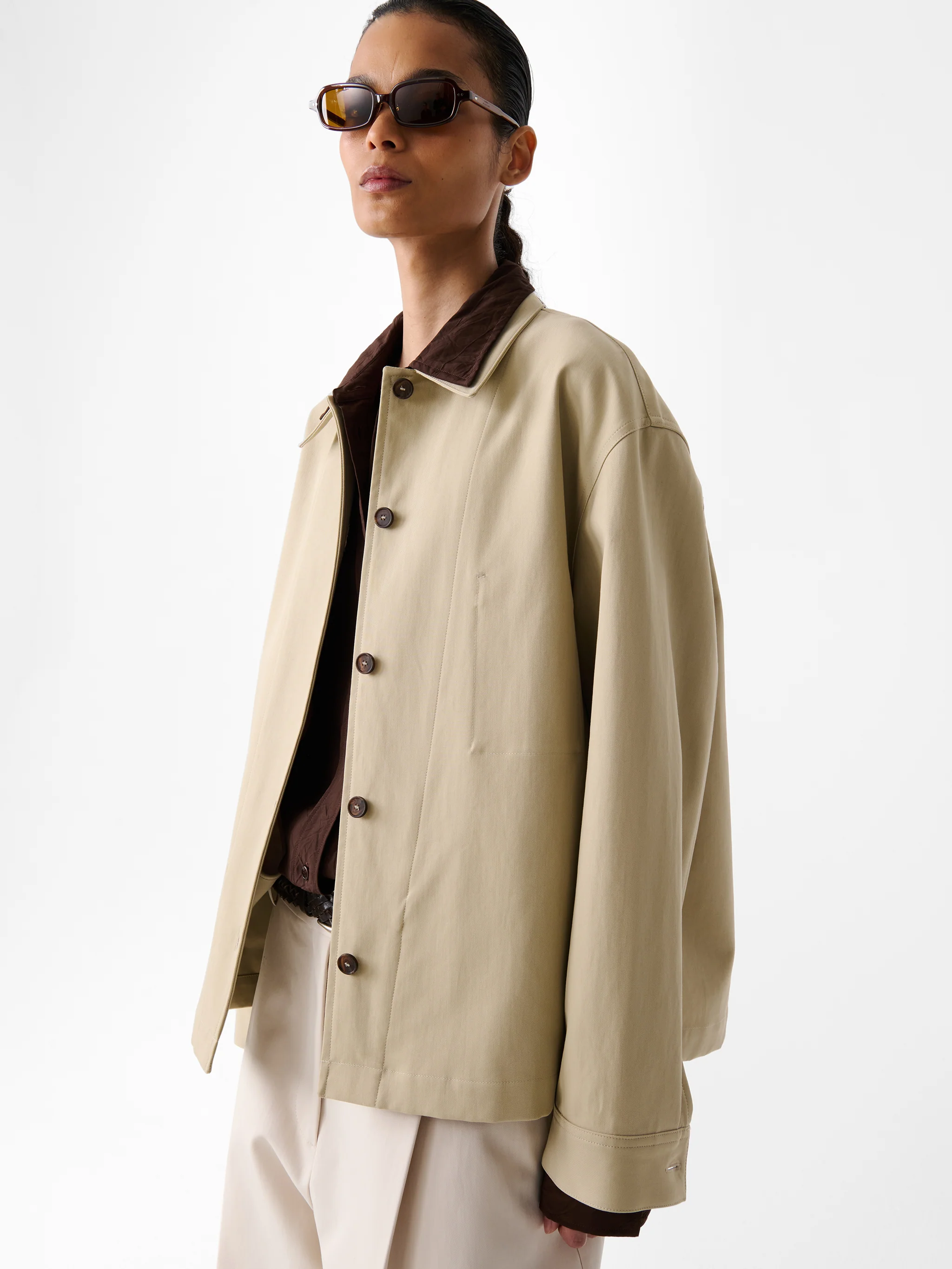 Harron Jacket in Sand - Image 3
