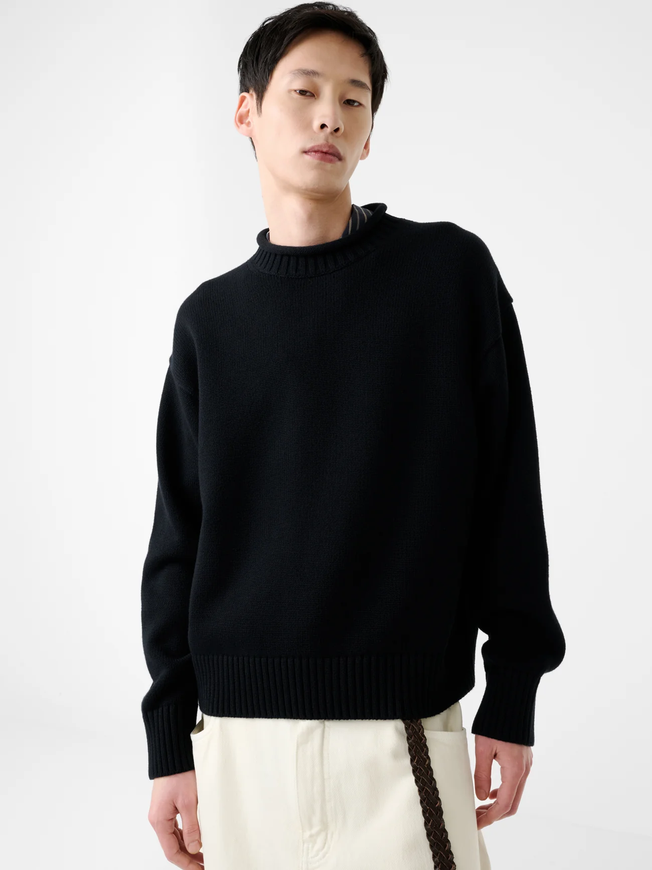 Hirst Knit in Black - Image 2